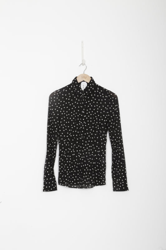 Dolce & Gabbana Womens Black Shirt Size 38