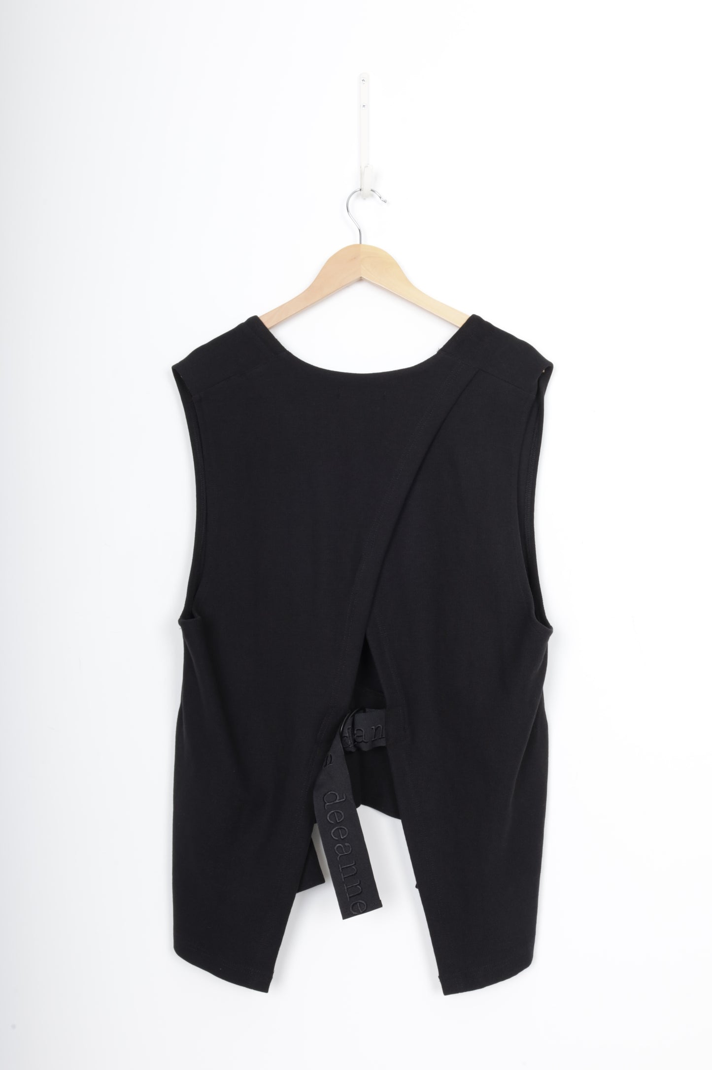 Deeanne Hobbs Womens Black Vest Size L