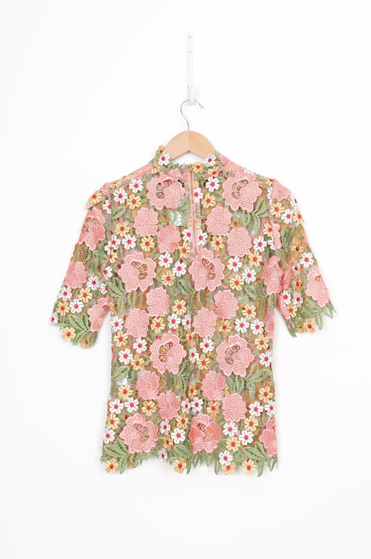Kate Sylvester Womens Pink Top Size S