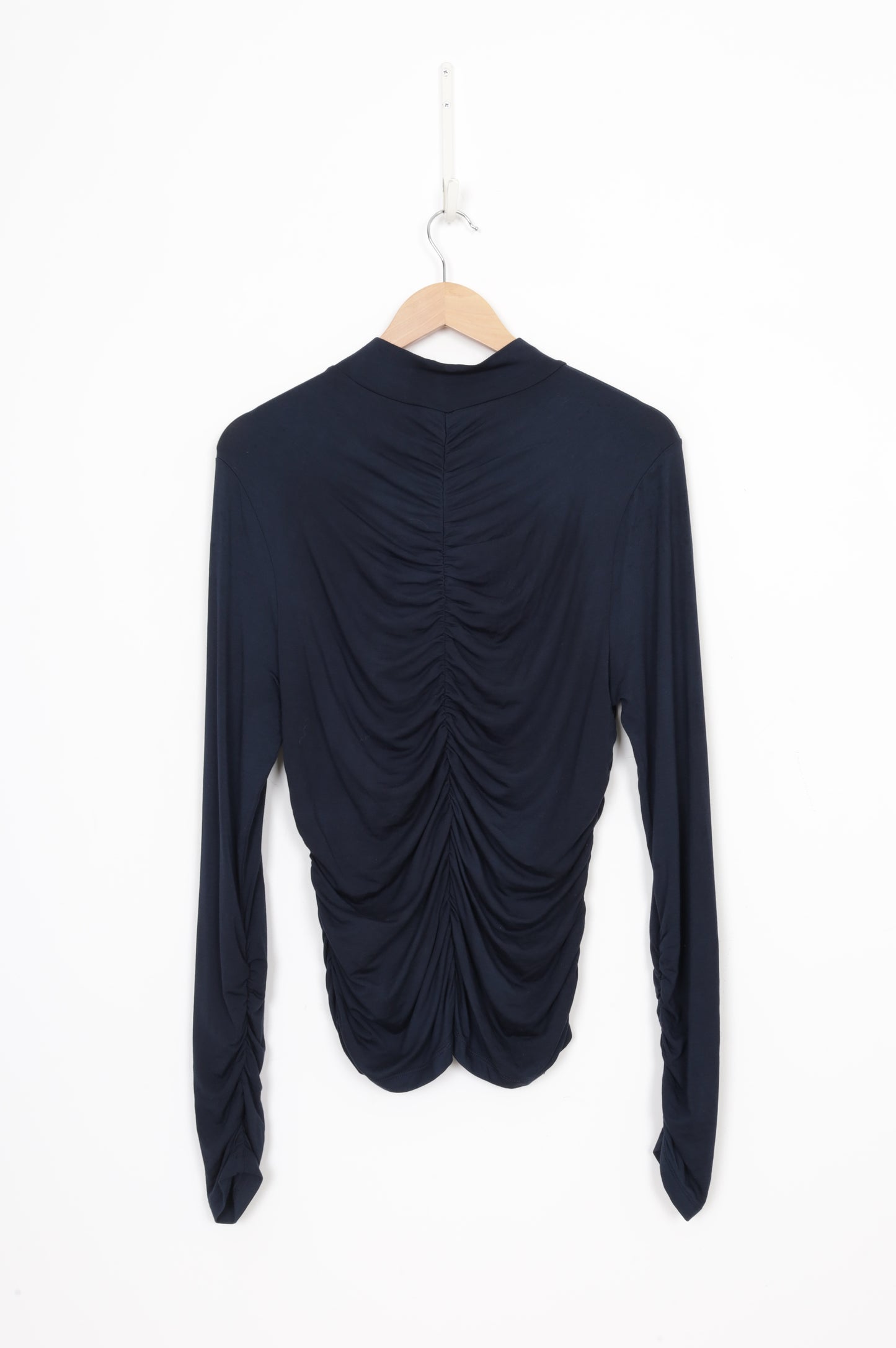 Max Womens Blue Top Size L