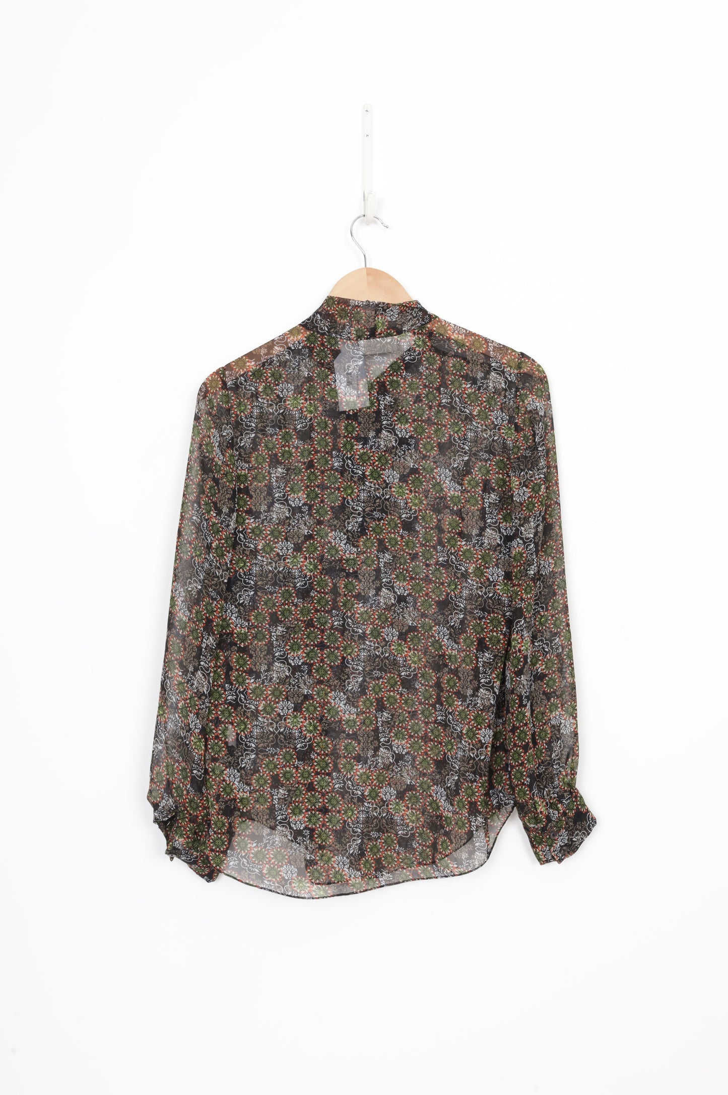 Megan Park Womens Black Blouse Size 1
