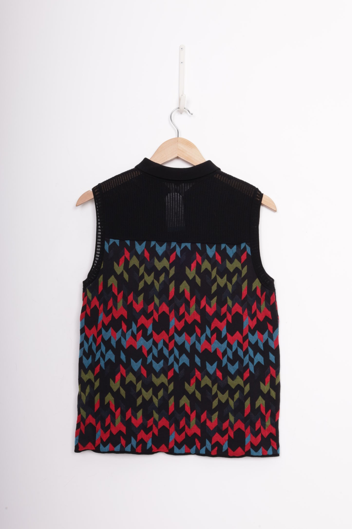 Missoni Womens Black Vest Size 44