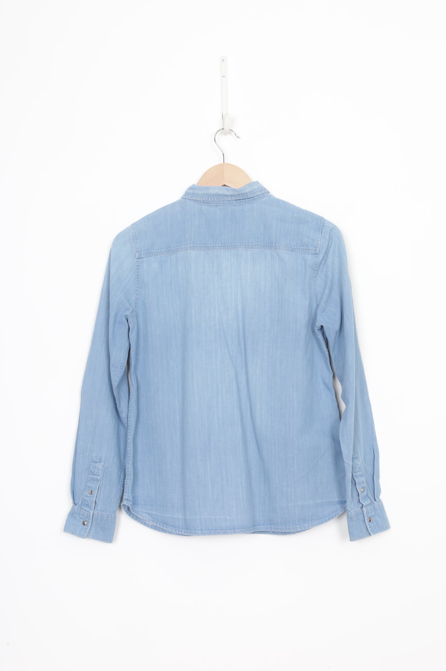 Sezane Womens Blue Shirt Size 36