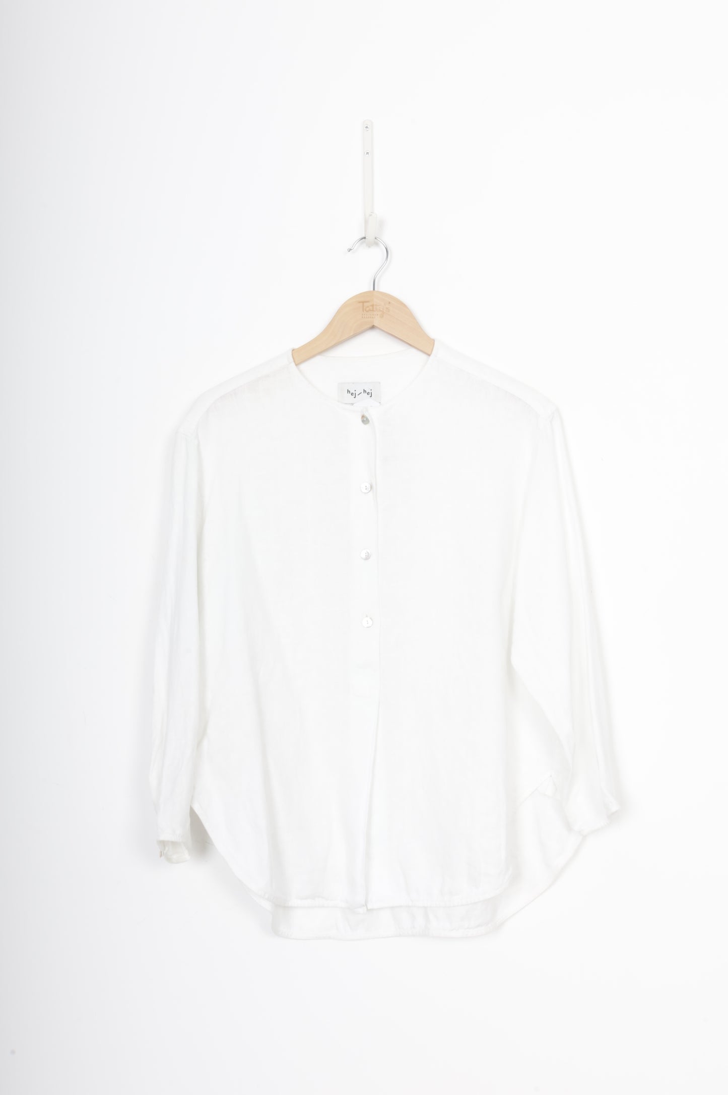 Hej Hej Womens White Top Size 6