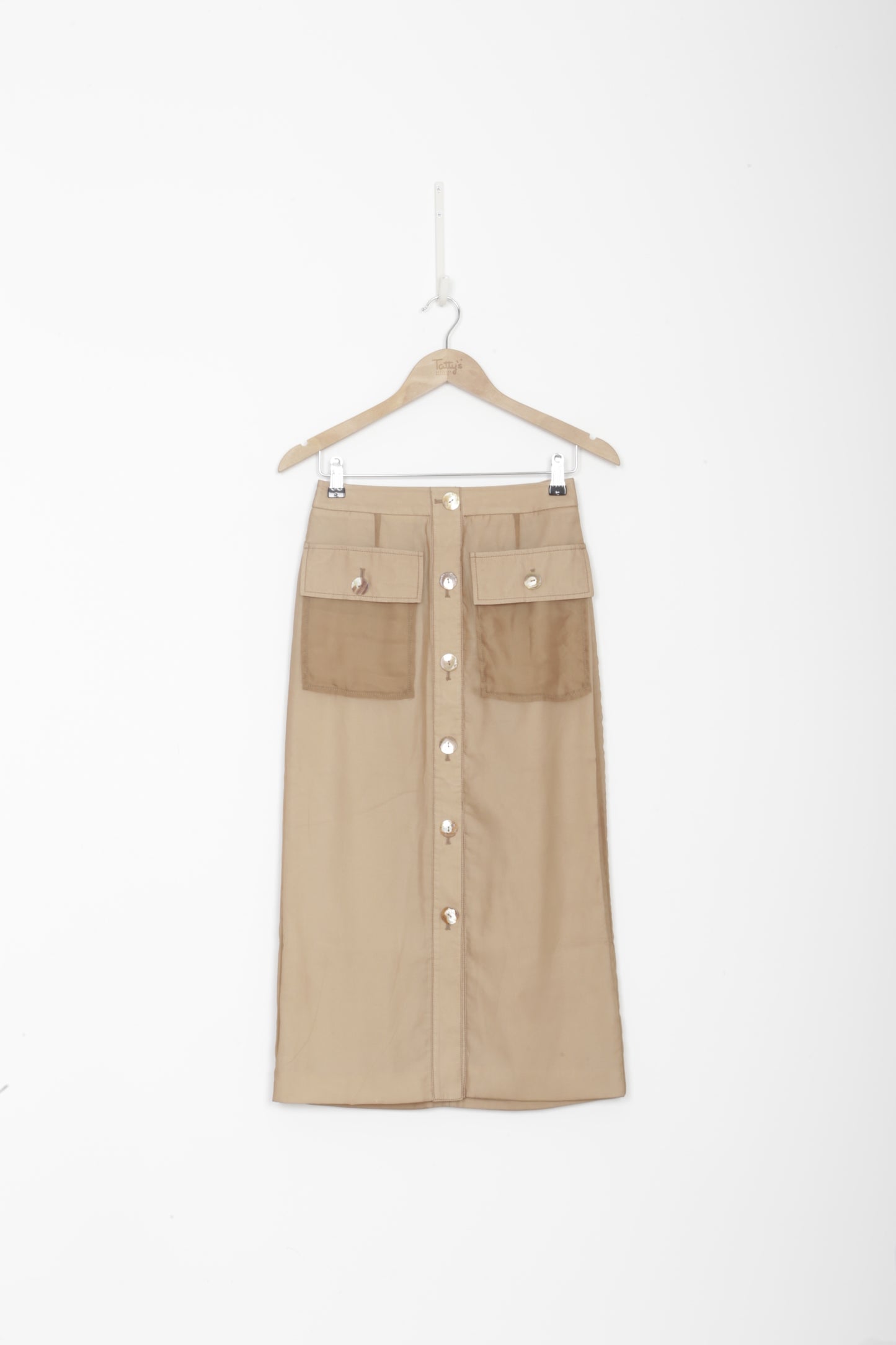 Rejina Pyo Womens Brown Skirt Size M
