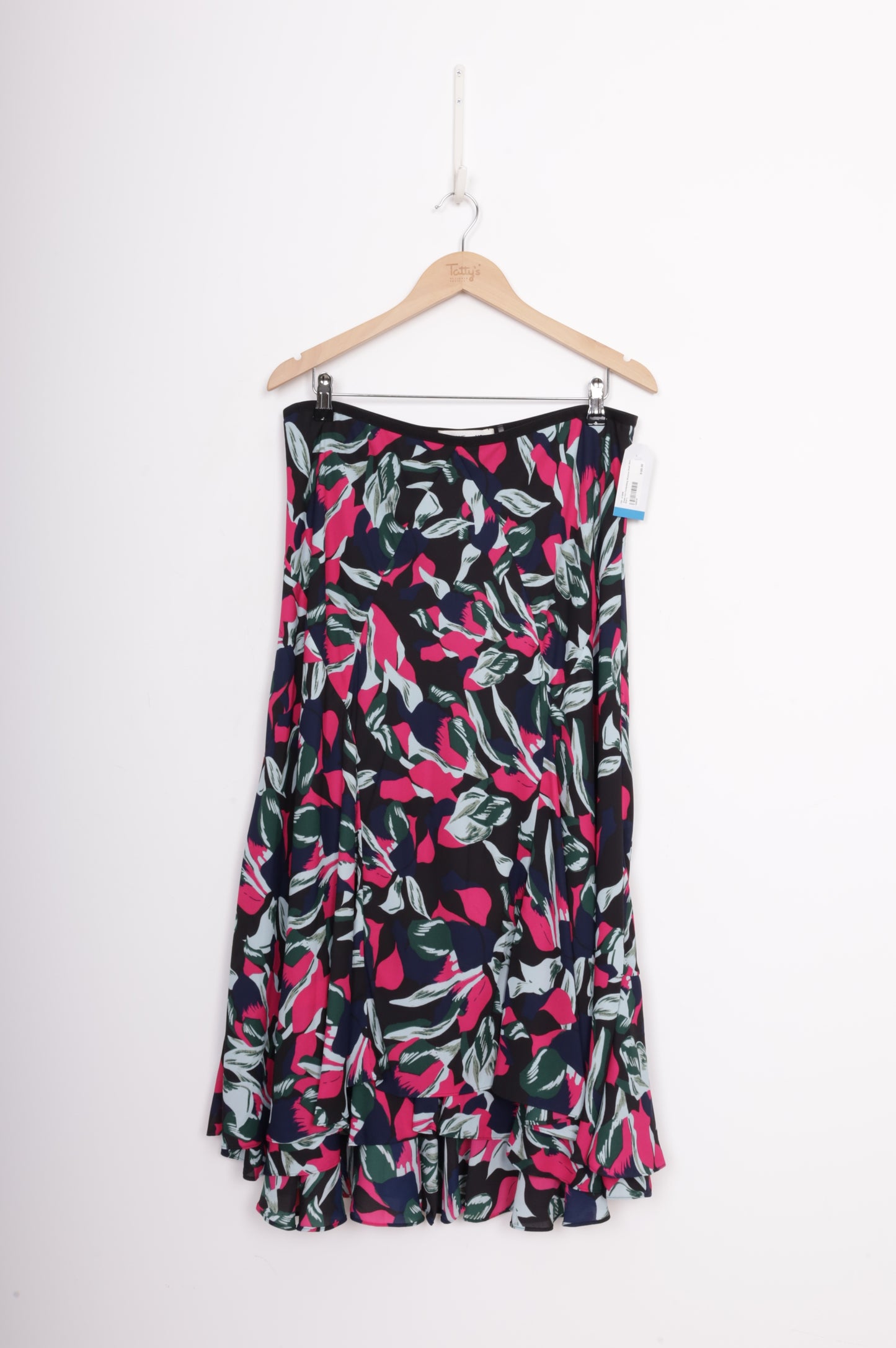 Diane von Furstenberg Womens Black Skirt Size L