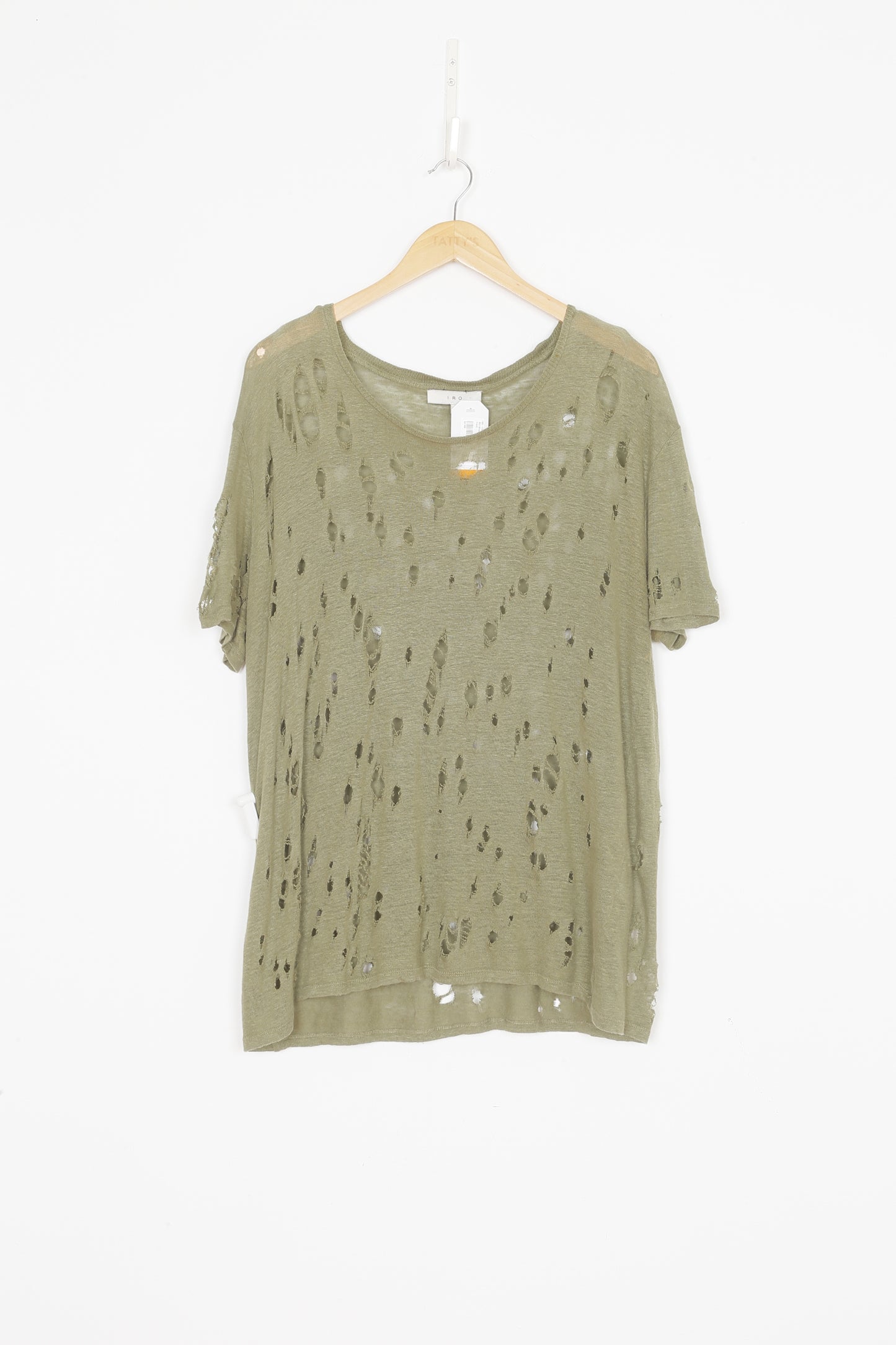 IRO Womens Green Shirt Size 2