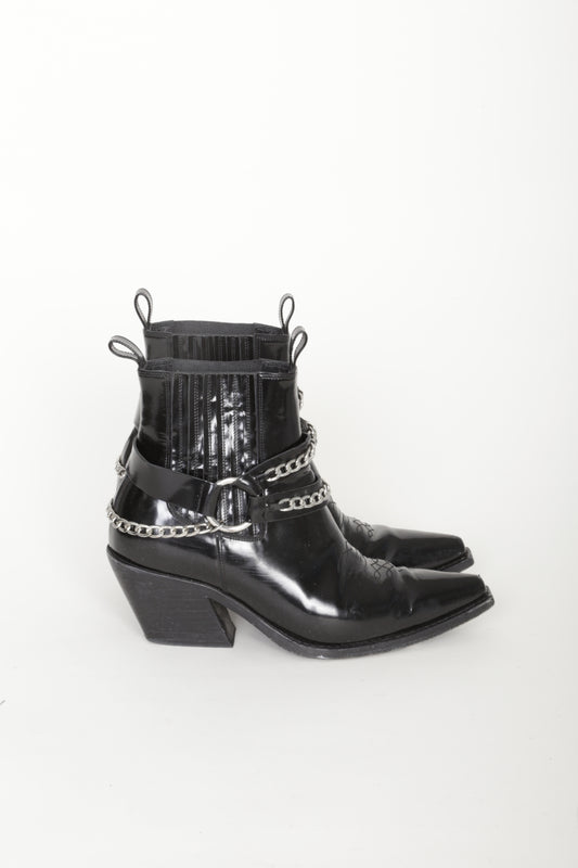 Anine Bing Womens Black Boots  Size EU 39