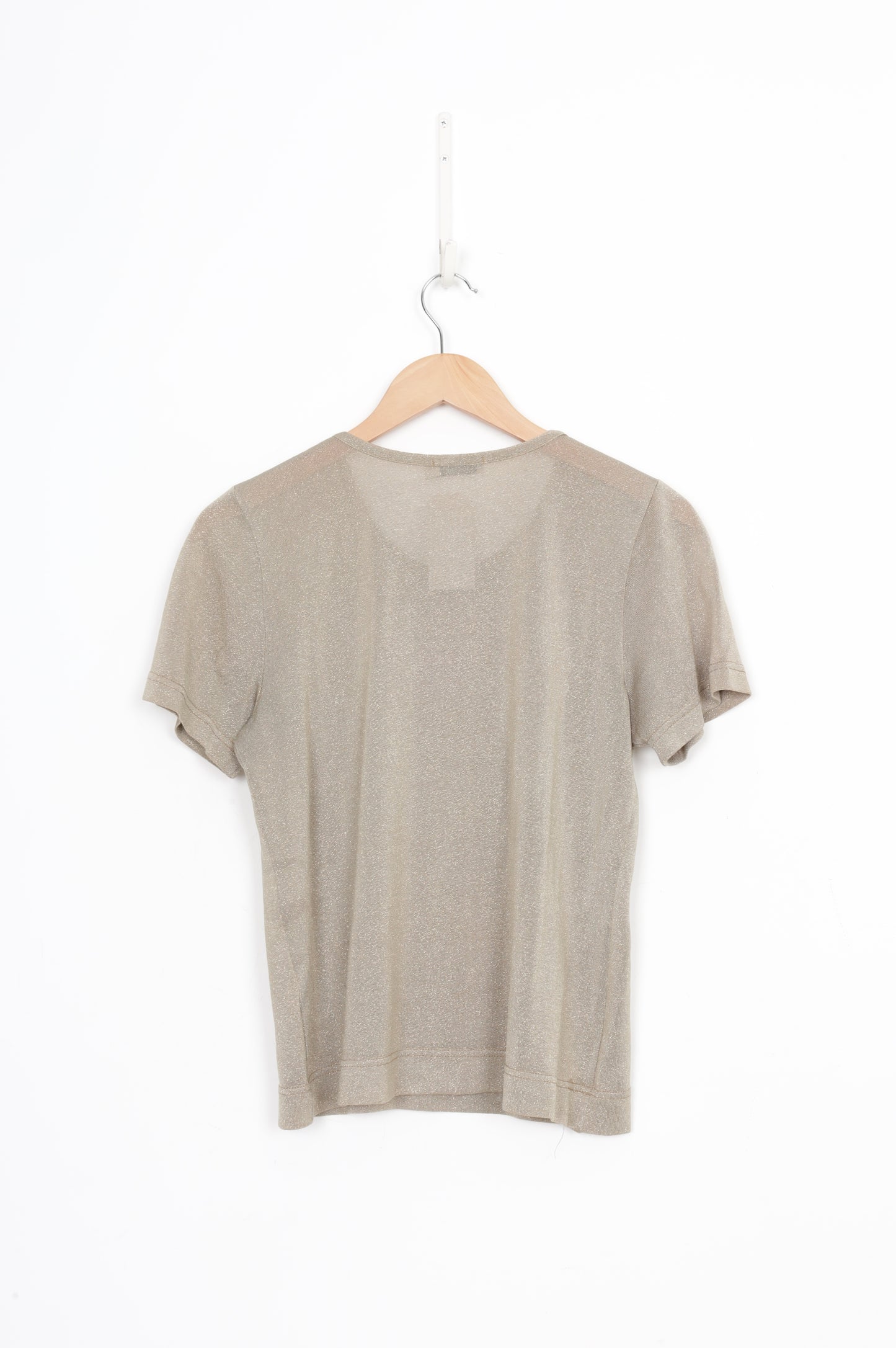 Liam Womens Gold T-shirt Size 10
