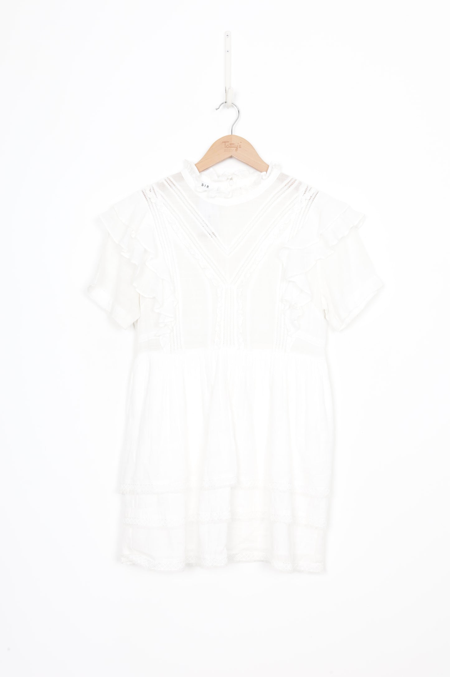 Sir. Womens White Dress Size 2