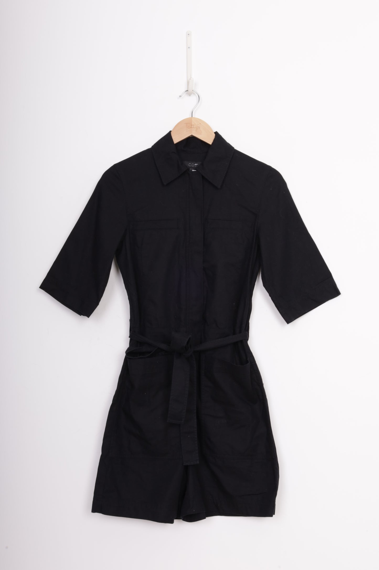Cos Womens Black Playsuit Size 34