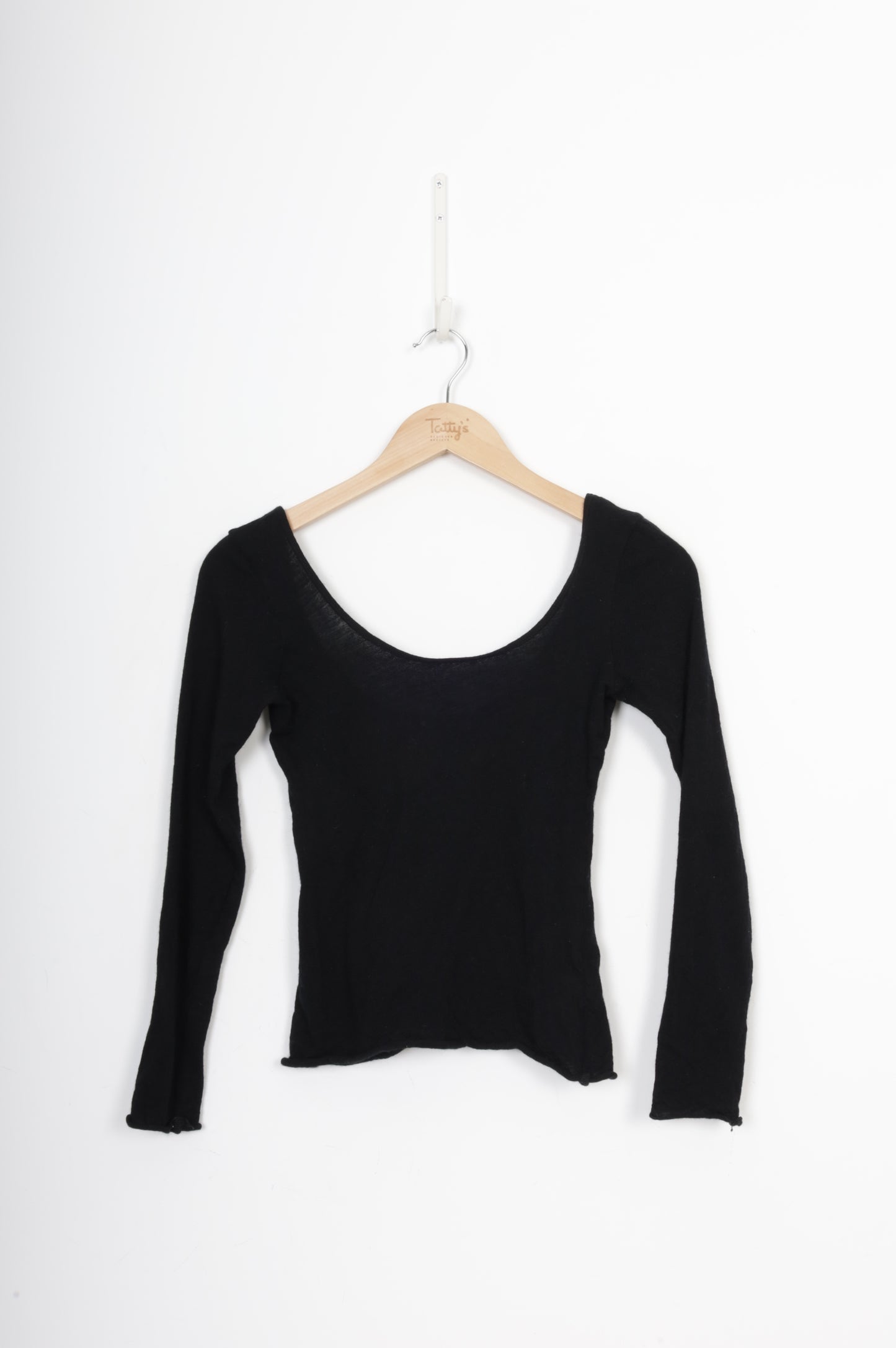 Marle Womens Black Top Size 6