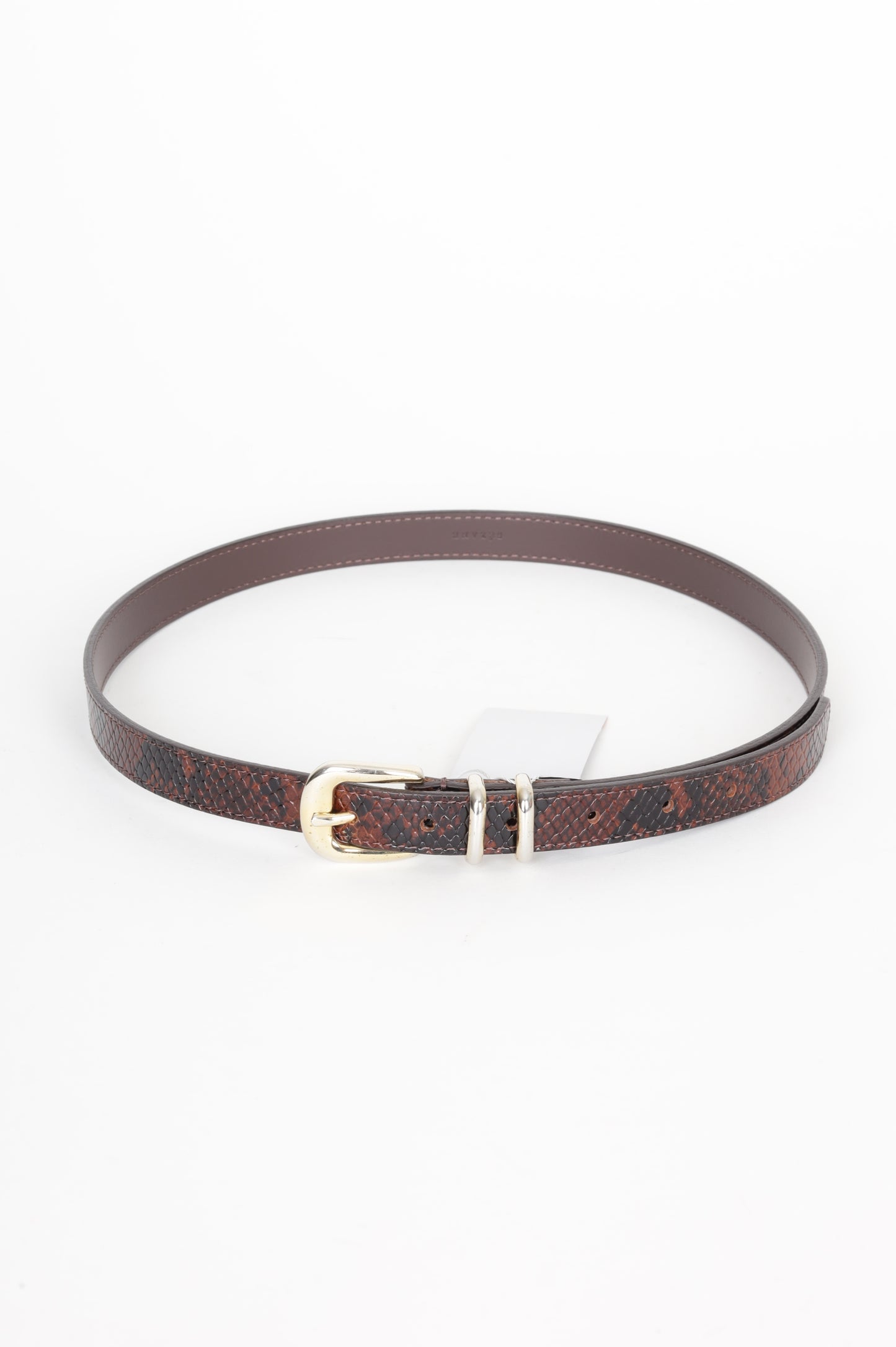 Sezane Womens Brown Belt Size 85