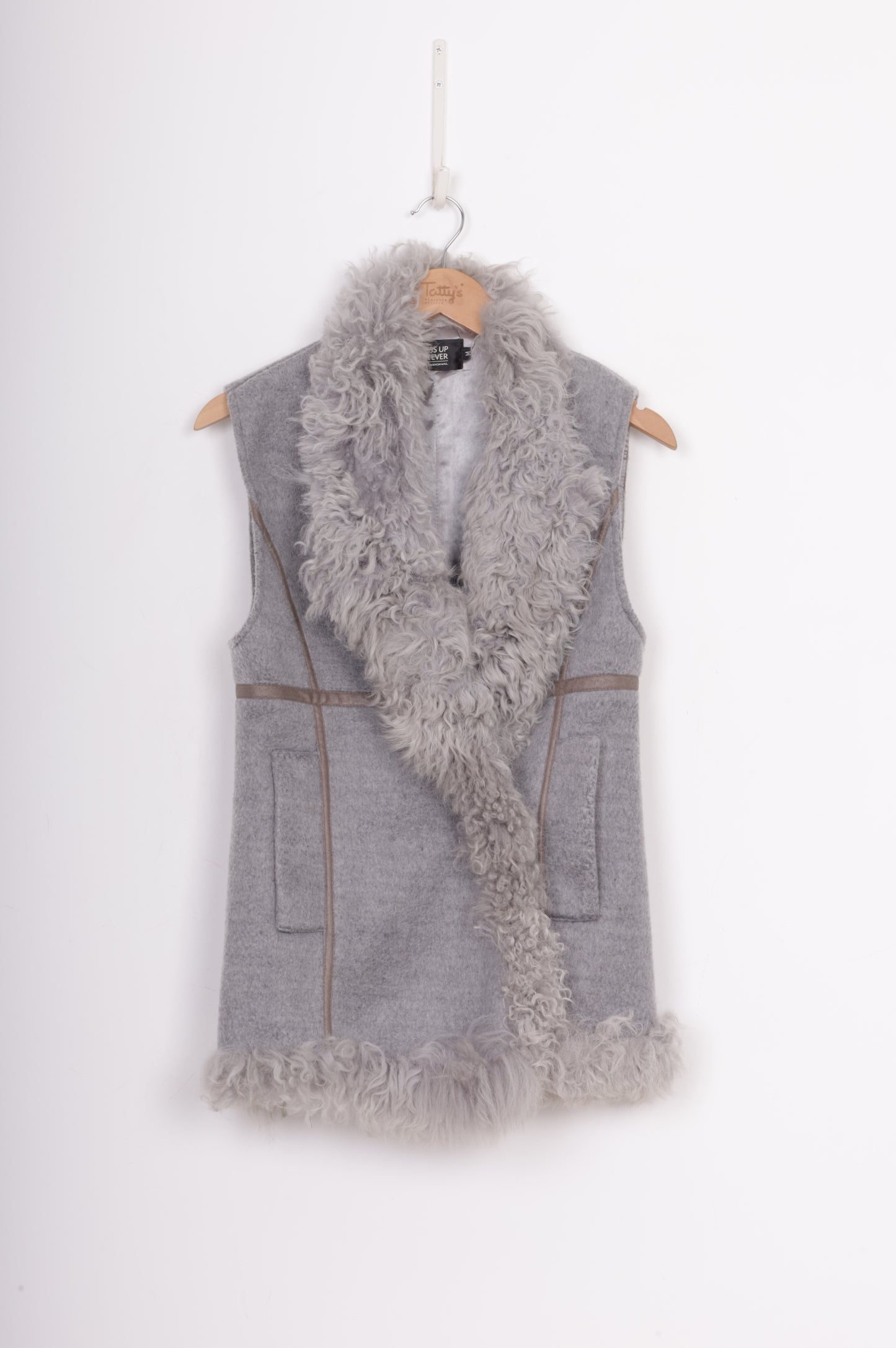Dress up forever Womens Grey Jacket Size M
