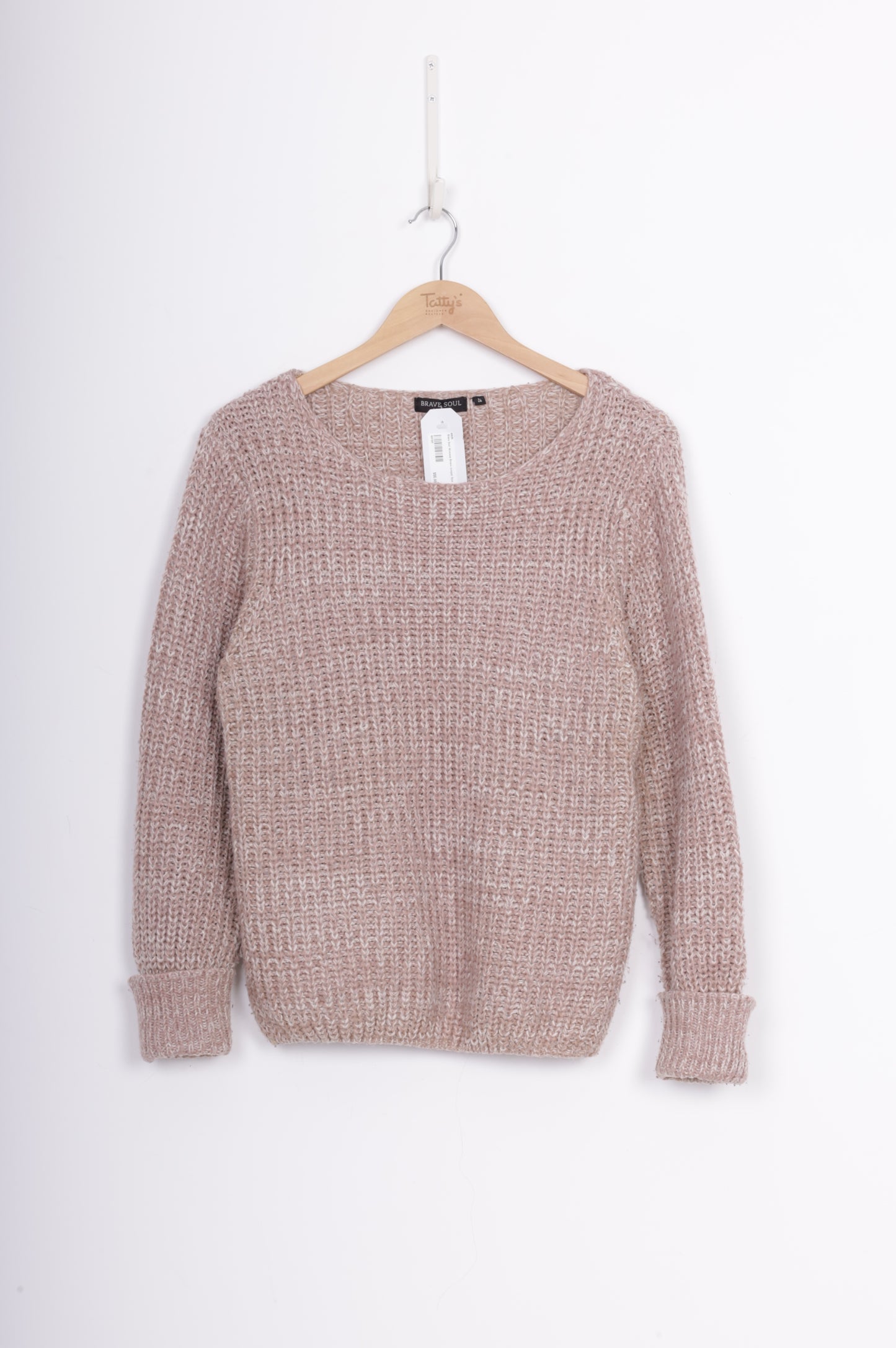 Brave Soul Womens Brown Jumper Size 16