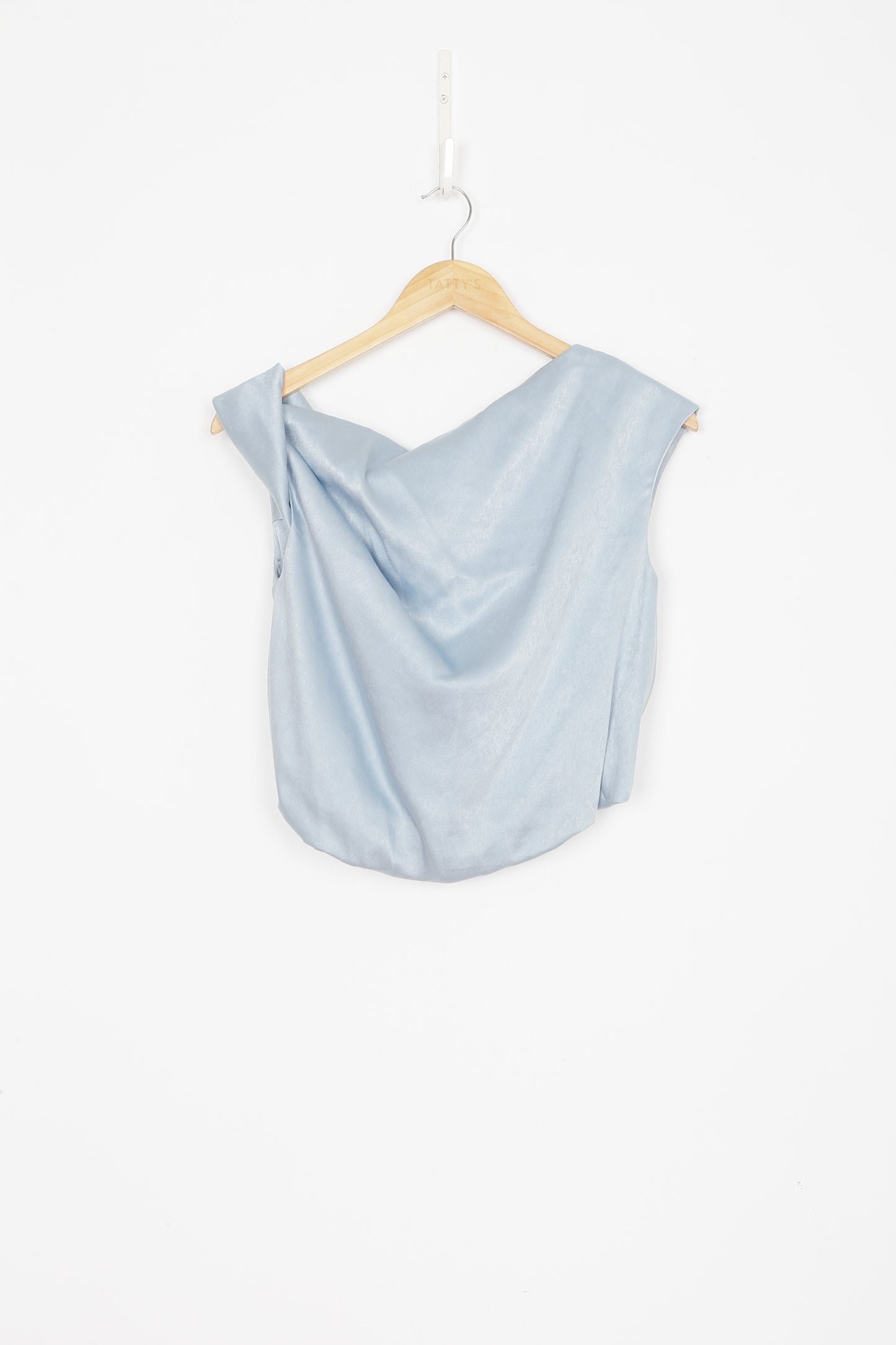 Paris Georgia Womens Blue Top Size S