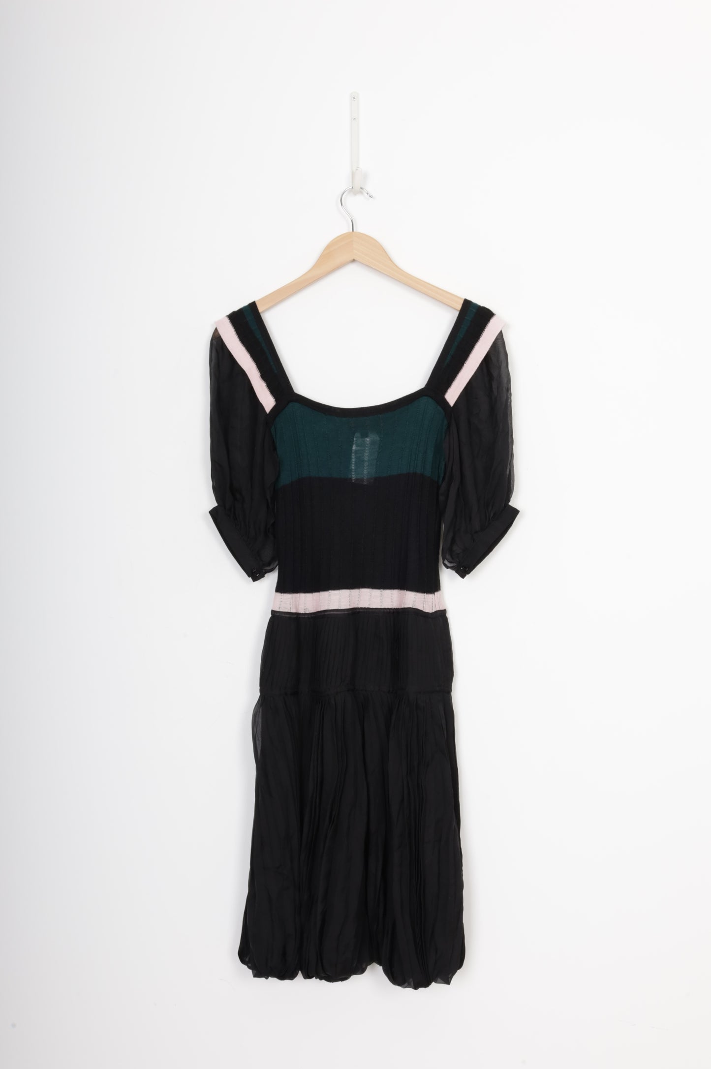 Missoni Foulard Womens Black Dress Size M