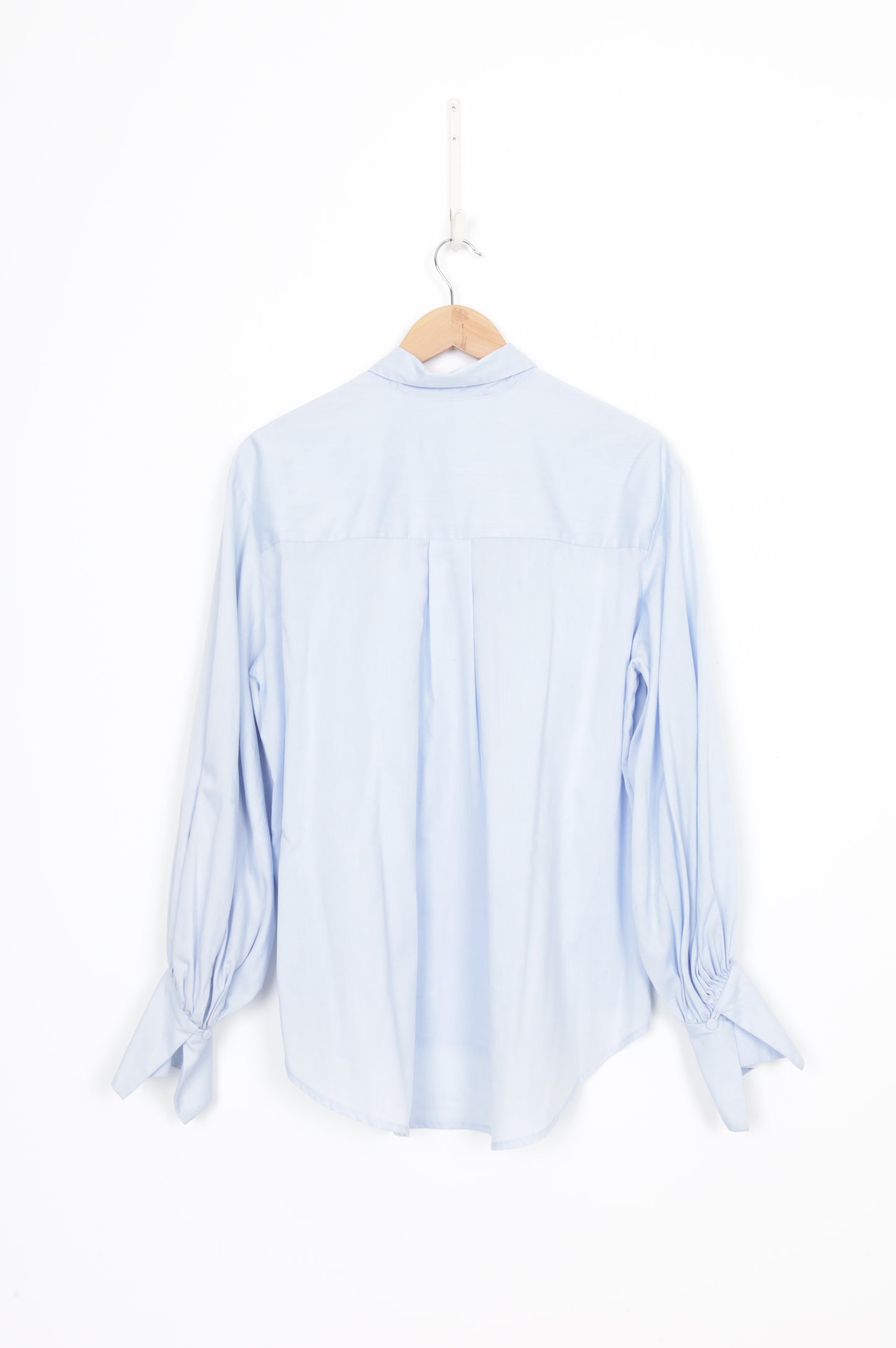 Caitlin Crisp Womens Blue Shirt Size 10