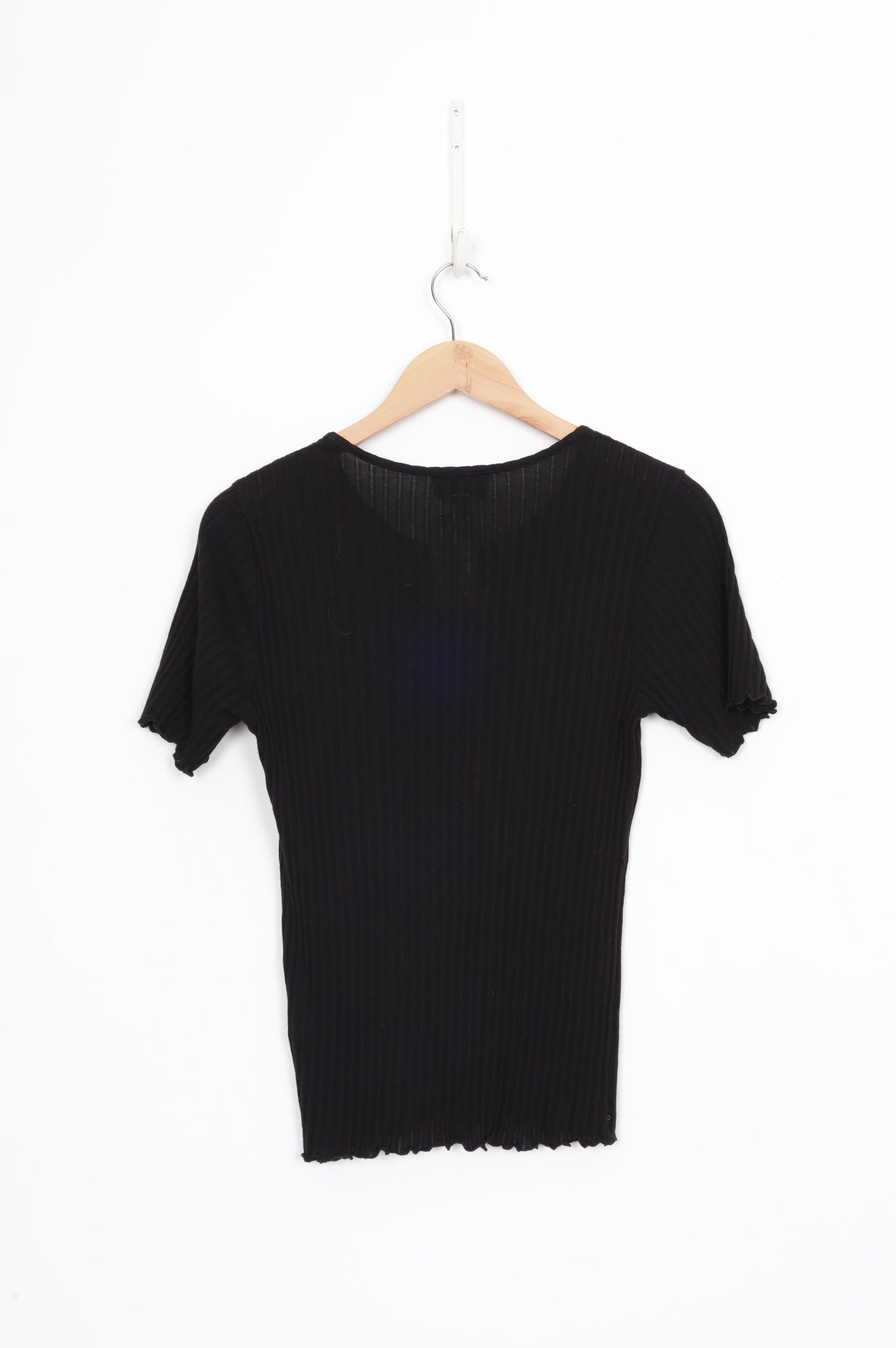 A.P.C. Womens Black T-shirt Size M