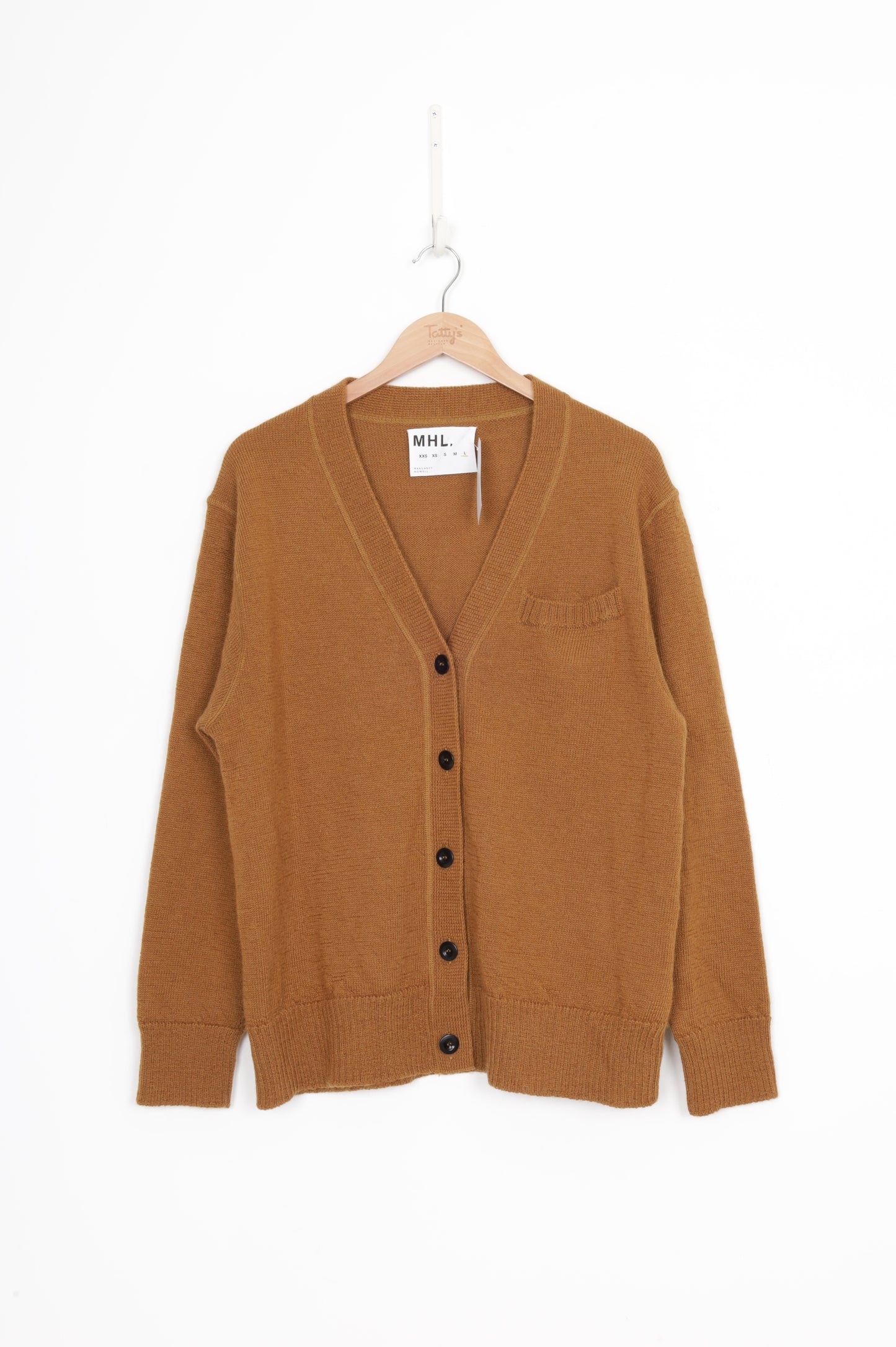 MHL Womens Brown Cardigan Size L