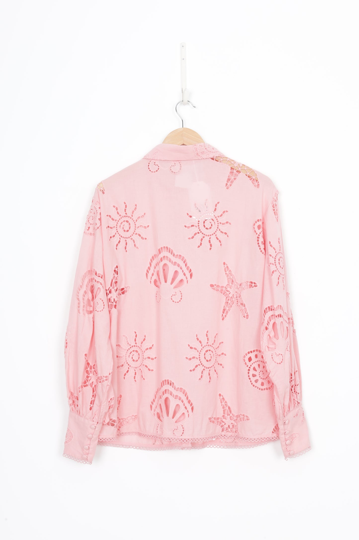 Zaco Womens Pink Shirt Size S