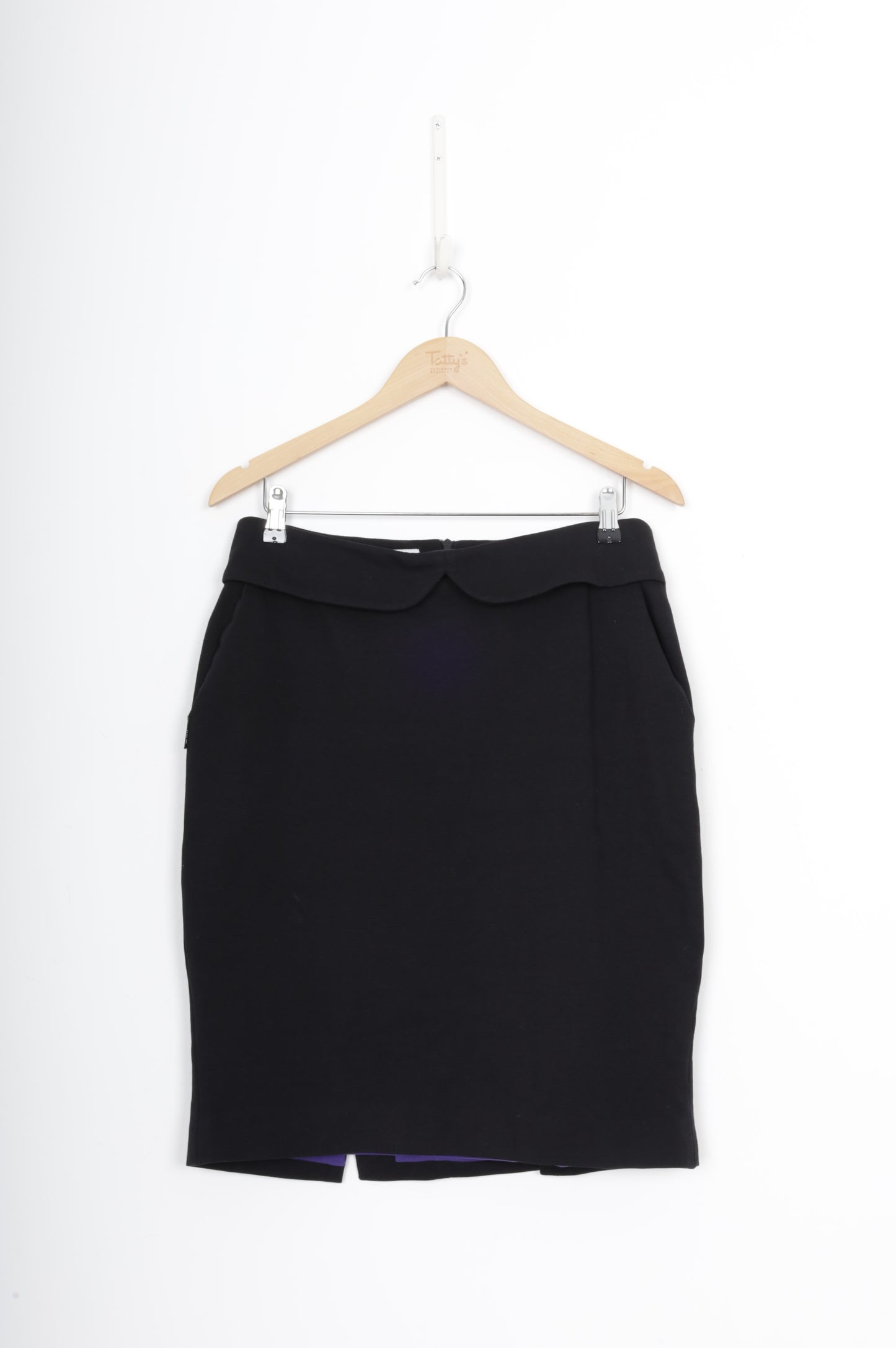 World Womens Black Skirt Size S