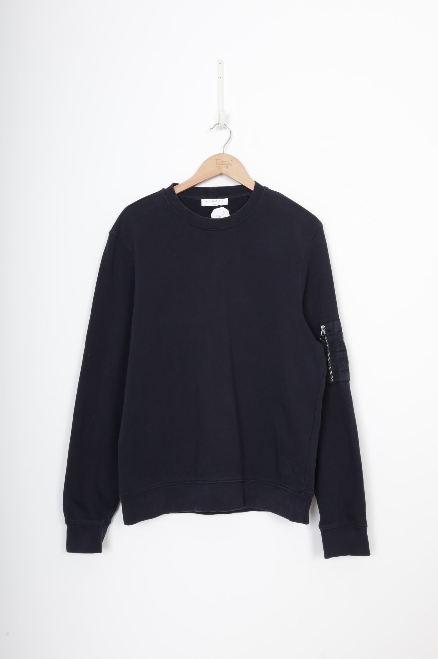 Sandro Mens Blue Sweatshirt Size M
