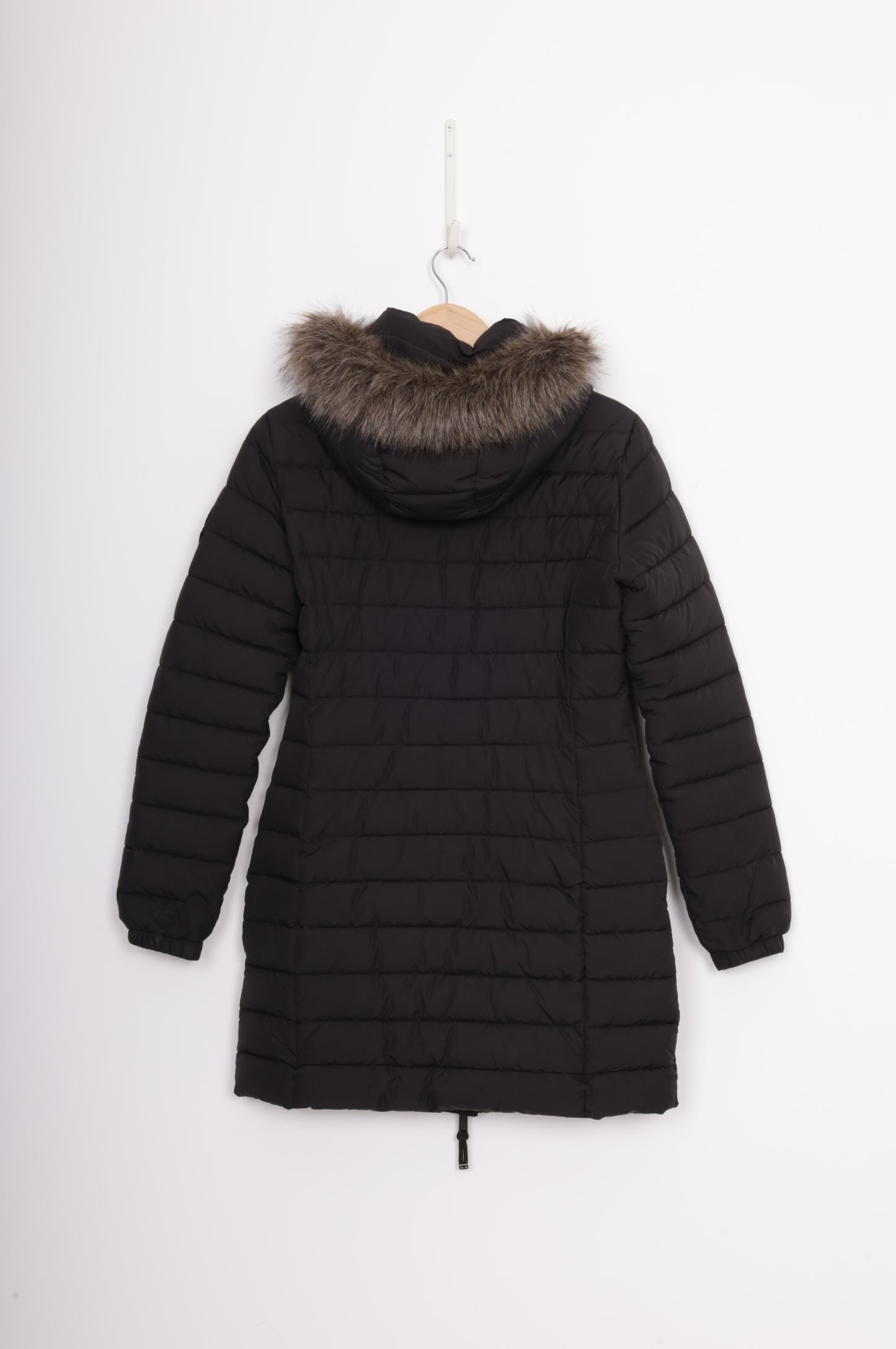 Superdry Womens Black Coat Size 8