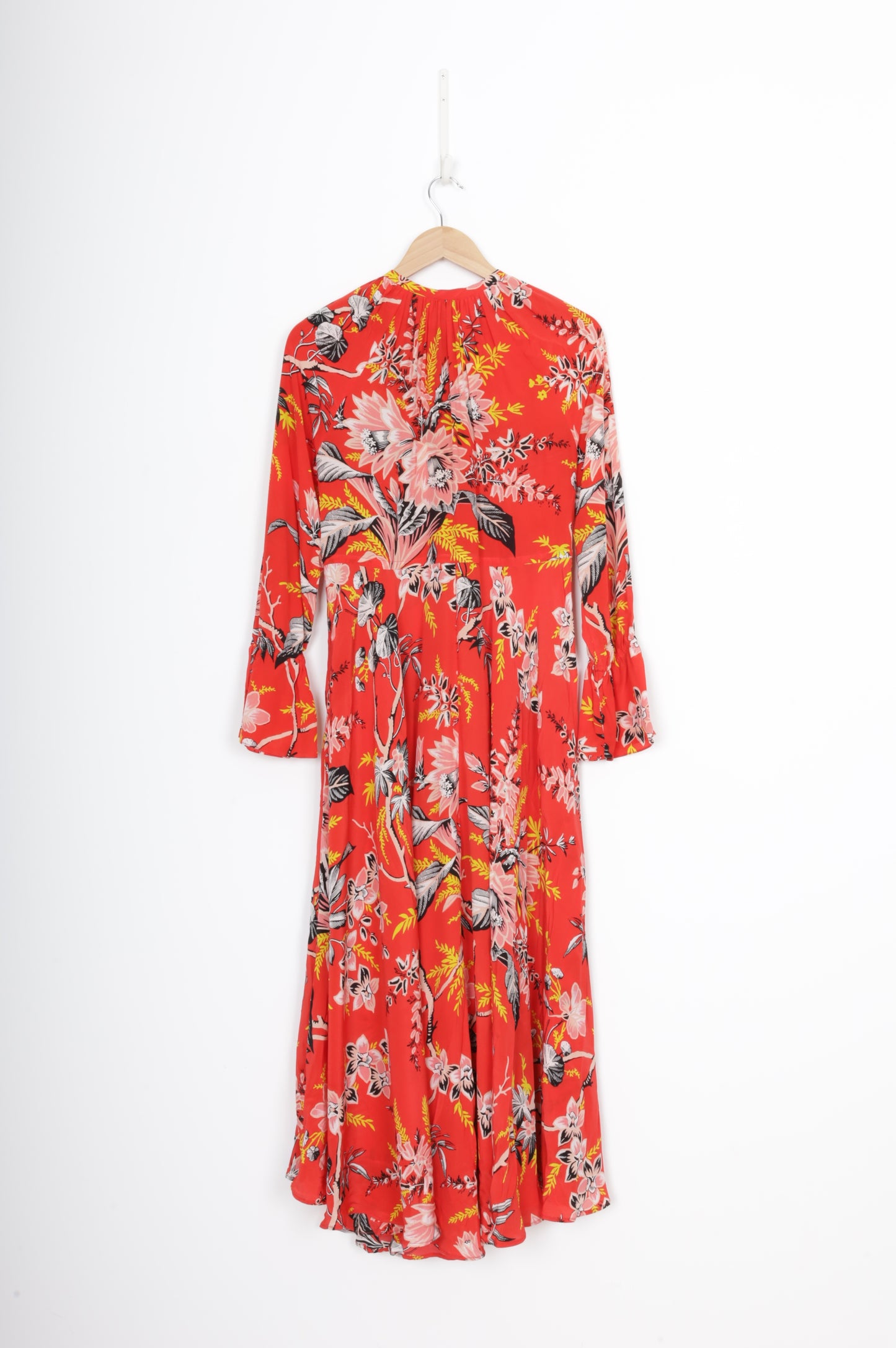 Diane von Furstenberg Womens Red Dress Size XS