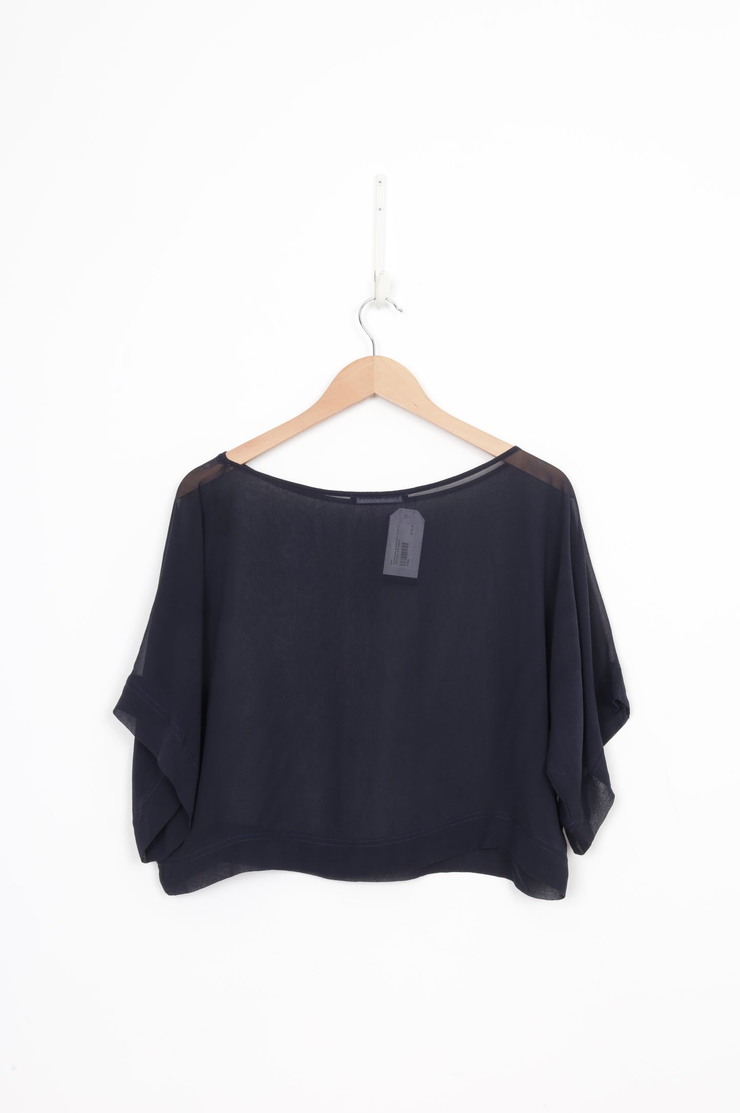 Knuefermann Womens Blue Top Size S
