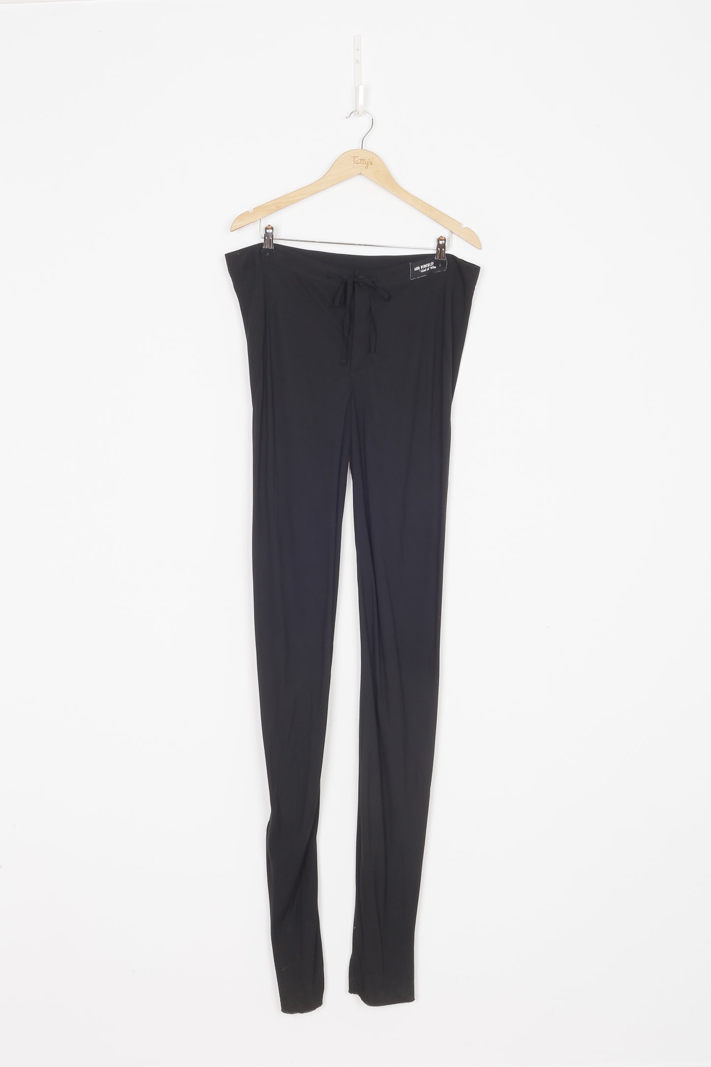 Ann Demeulemeester Womens Black Pants Size 42