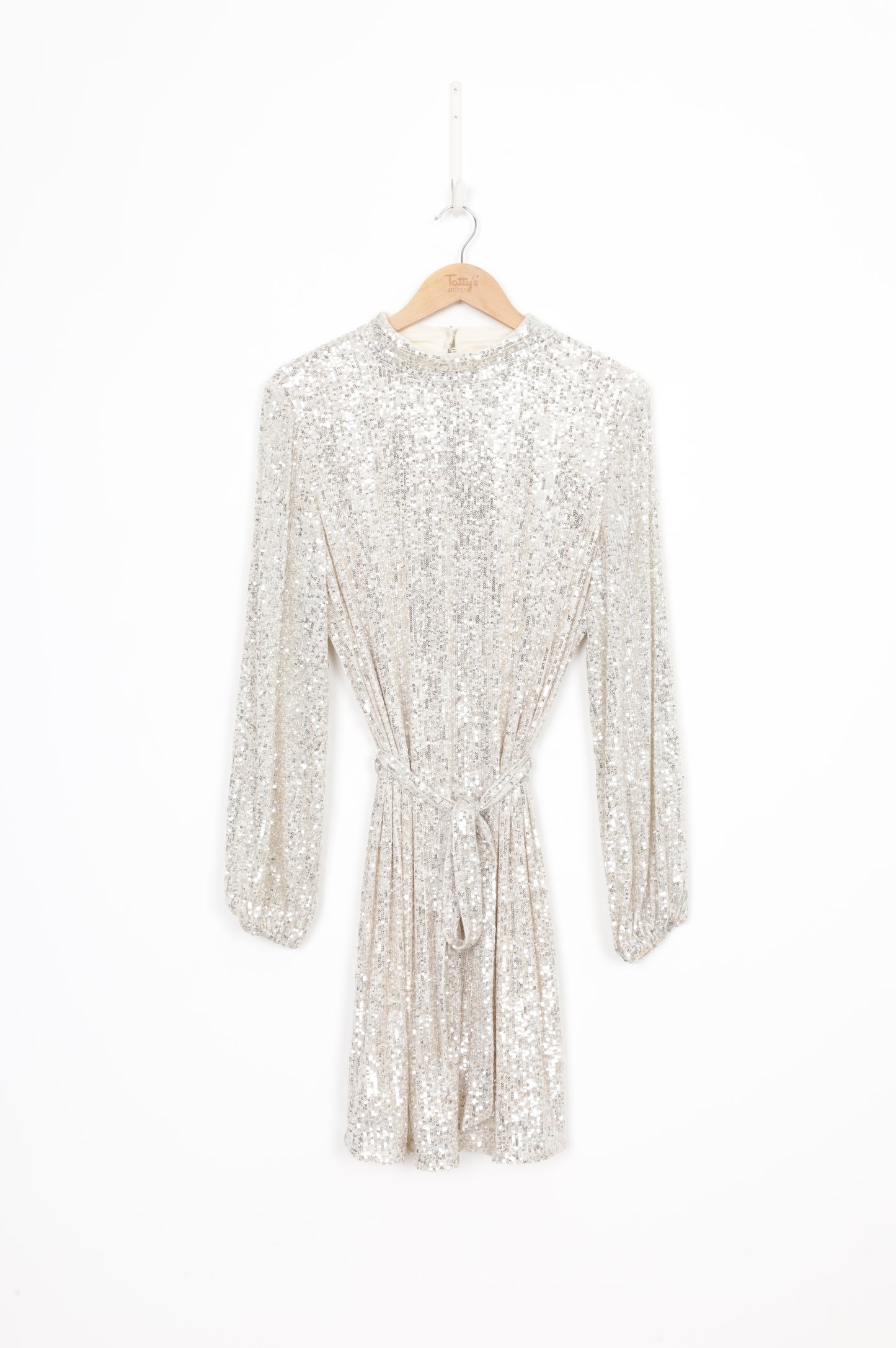 Sosandar Womens Metallic Dress Size 14