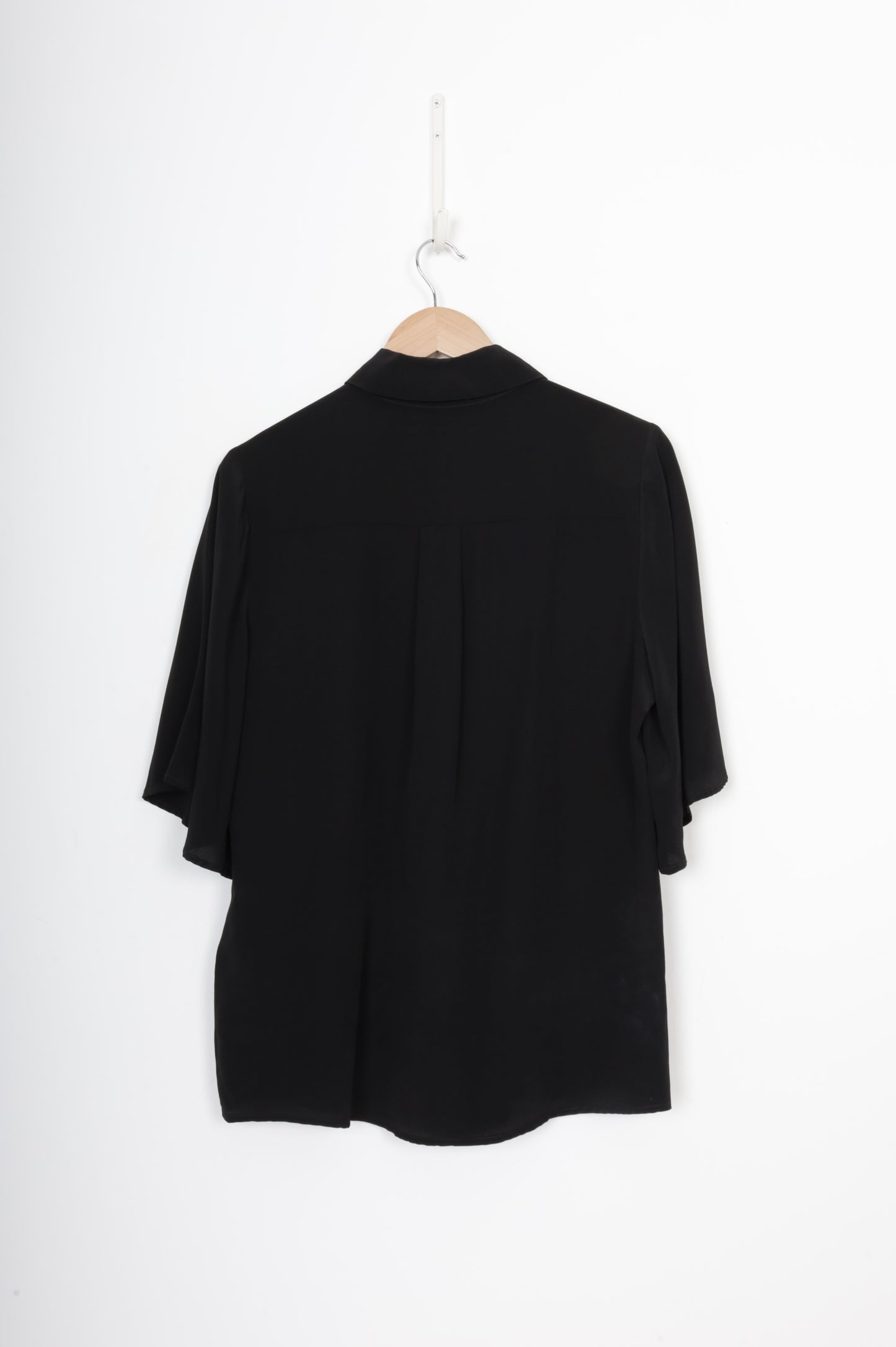 Juliette Hogan Womens Black Shirt Size 12