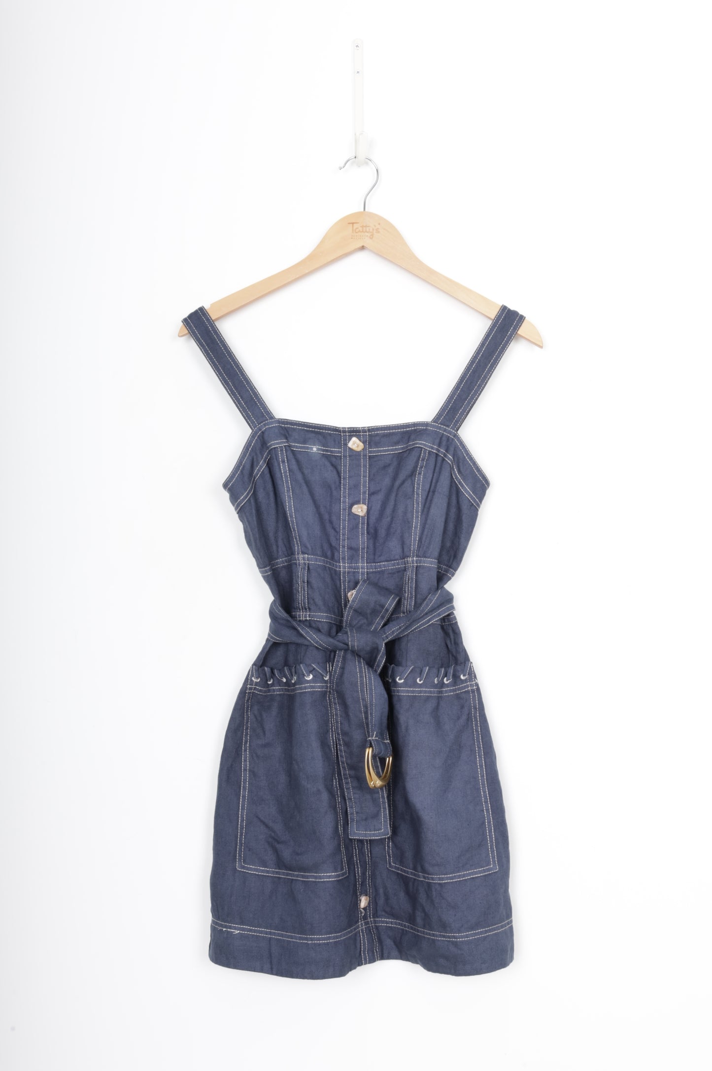 Aje. Womens Blue Dress Size 6