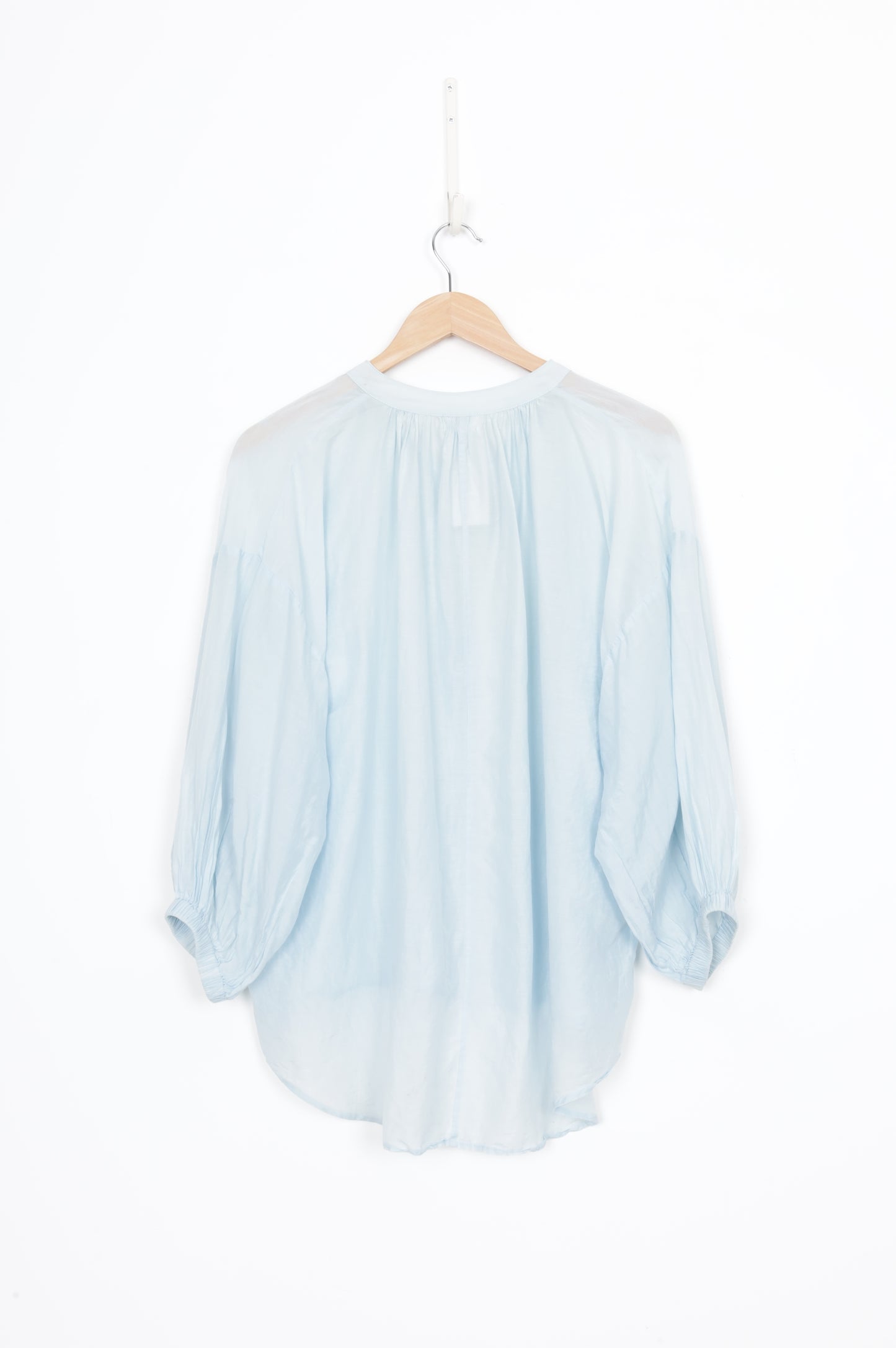 Mahsa Womens Blue Blouse Size S