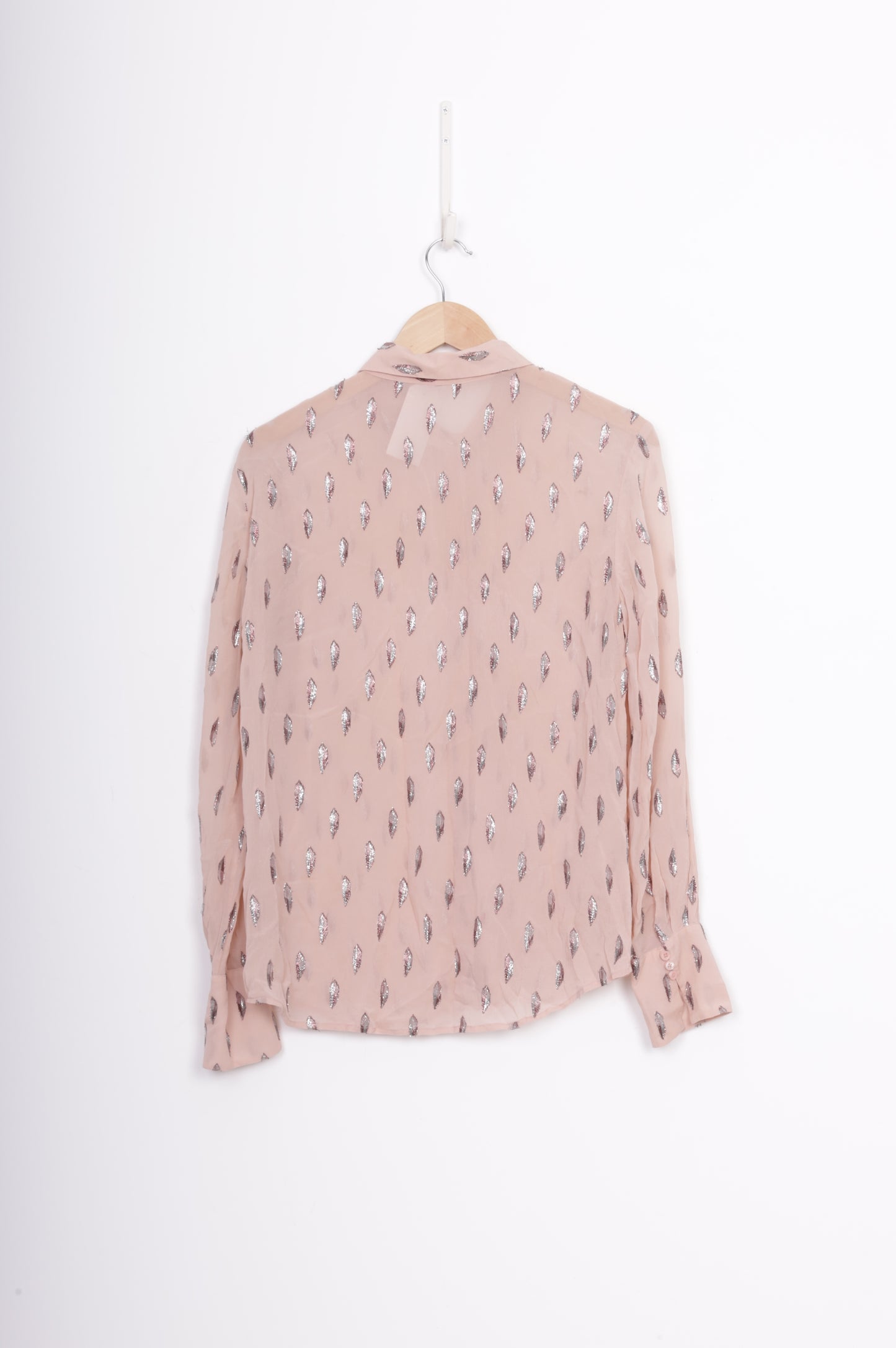 Equipment Femme Womens Pink Shirt Size L