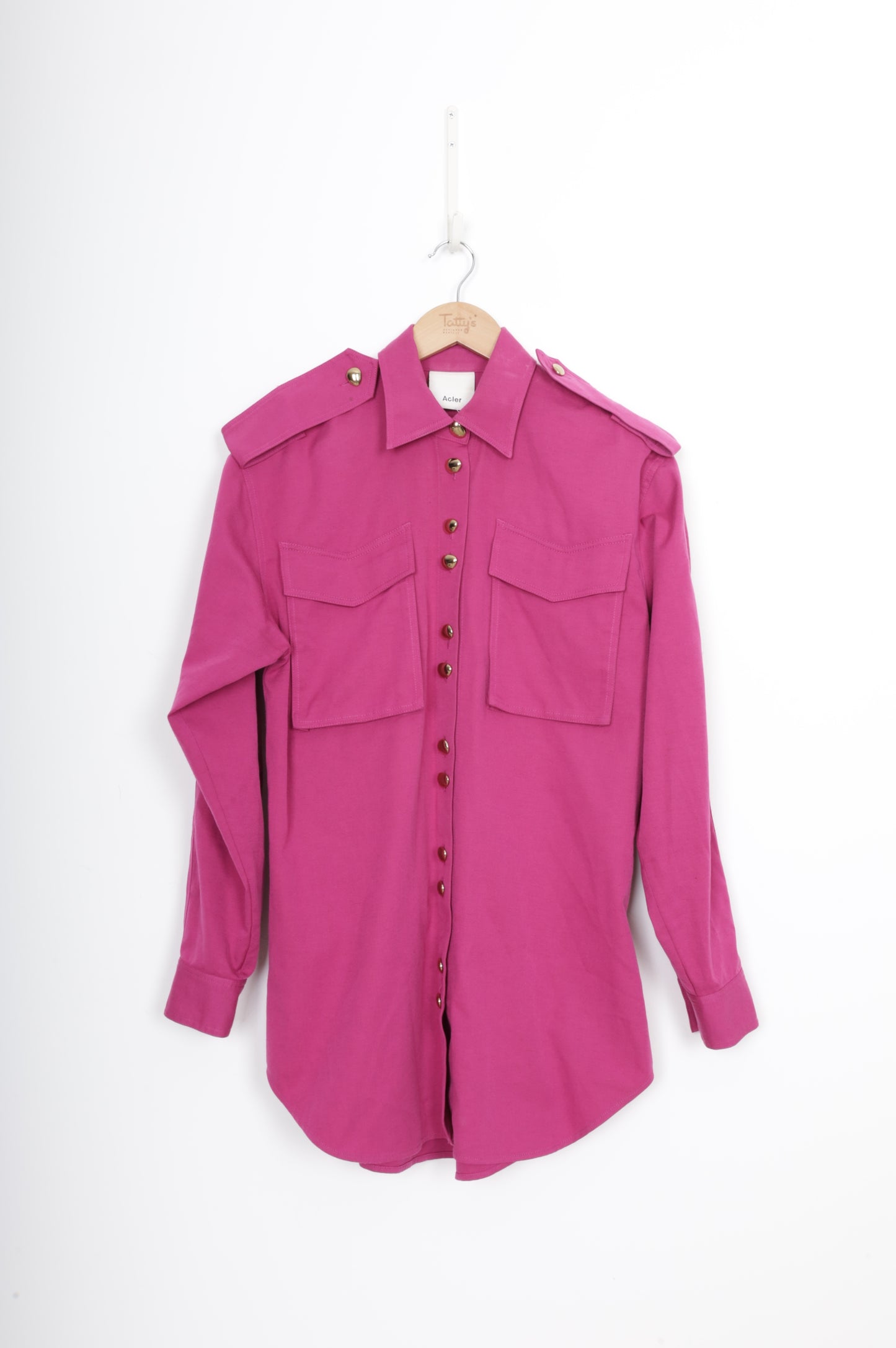 Acler Womens Pink Jacket Size 6