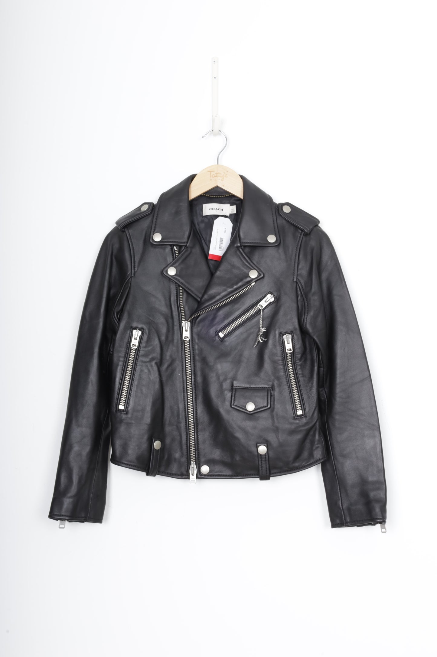 Coach Womens Black Jacket Size 2