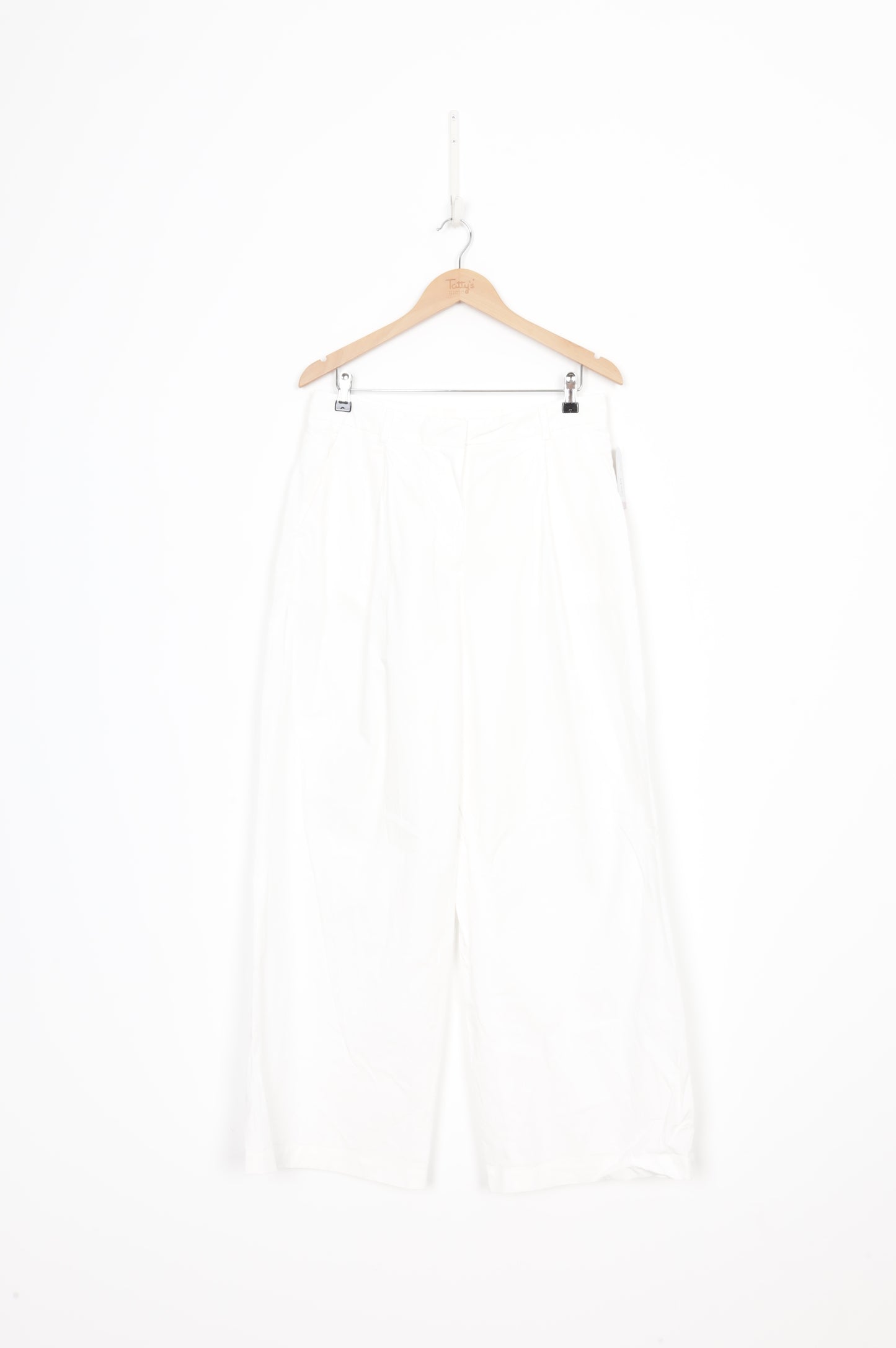 Assembly Label Womens White Pants Size 12