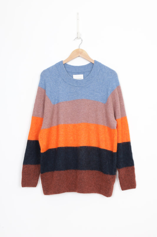 Samsoe Samsoe Womens Brown Jumper Size L