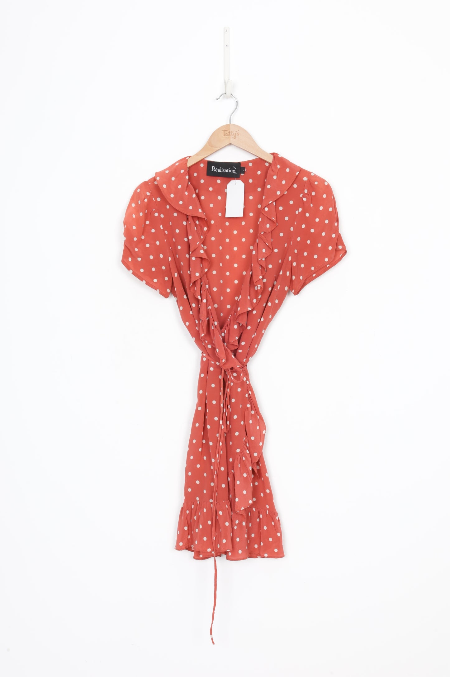 Realisation Womens Red Dress Size L