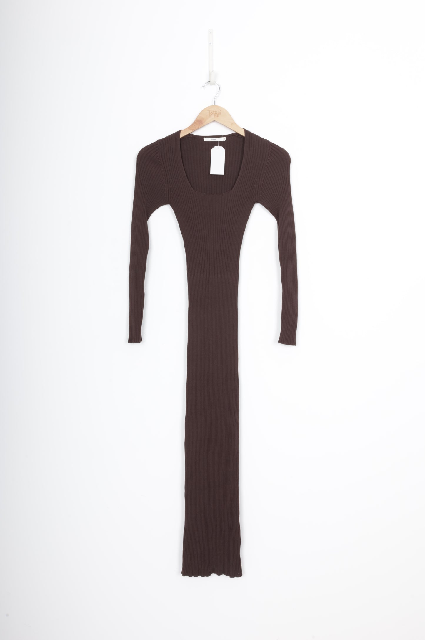 Ruby Womens Brown Dress Size 6