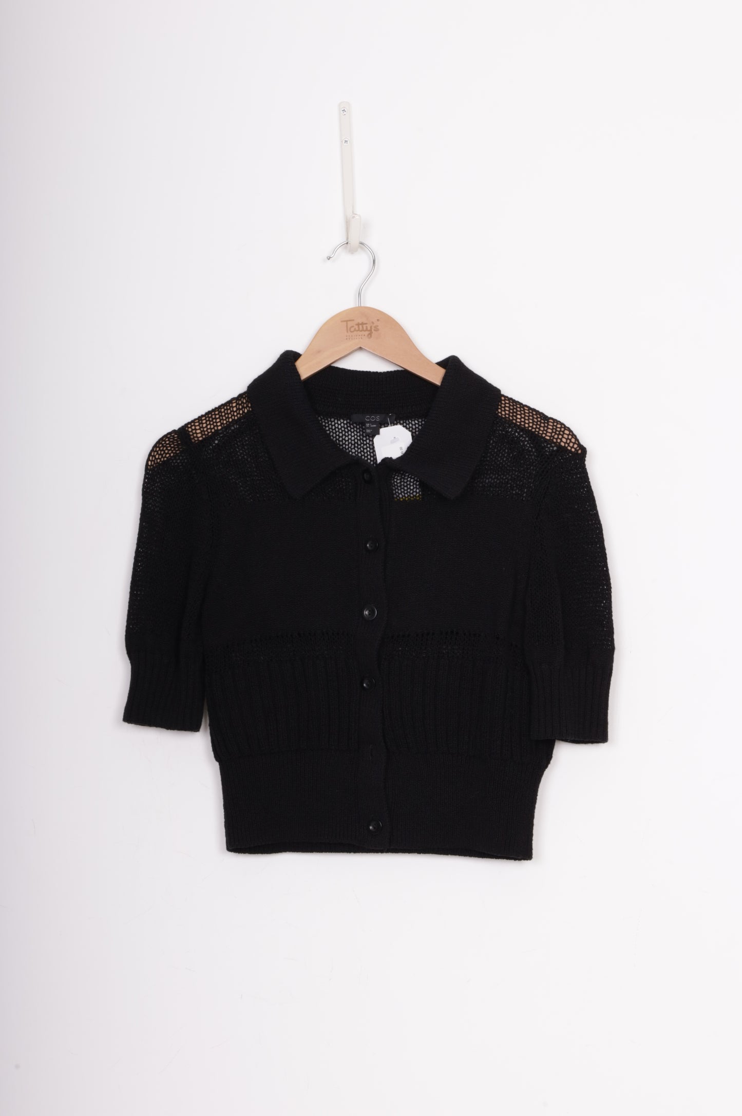 Cos Womens Black Top Size S