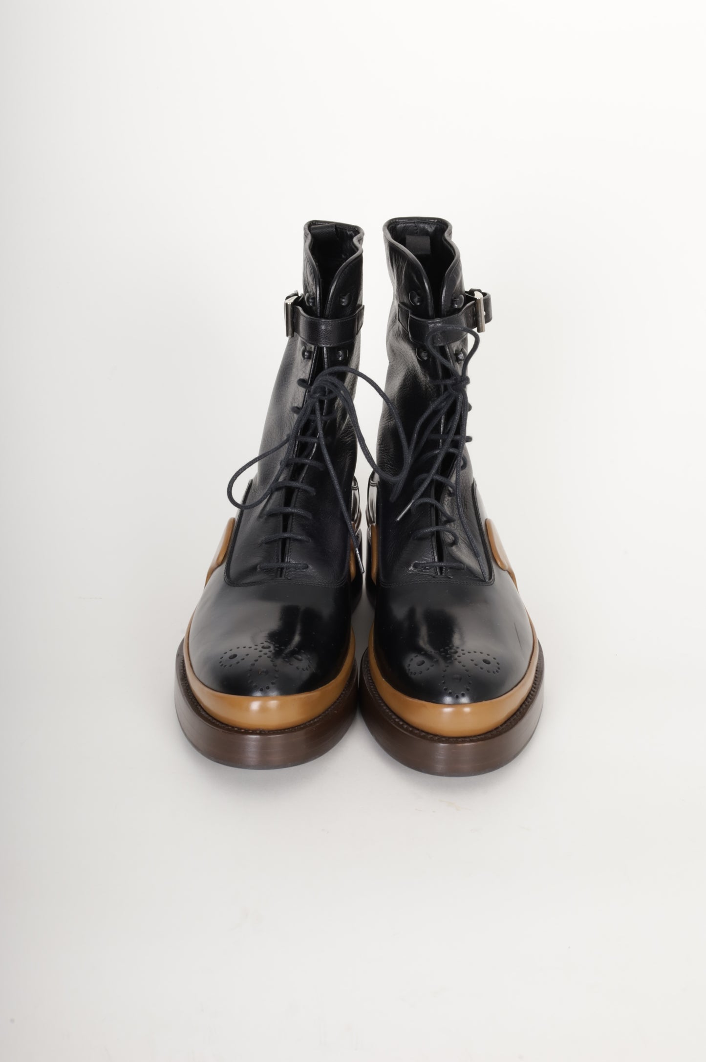 Prada Womens Black Boots Size EU 39.5