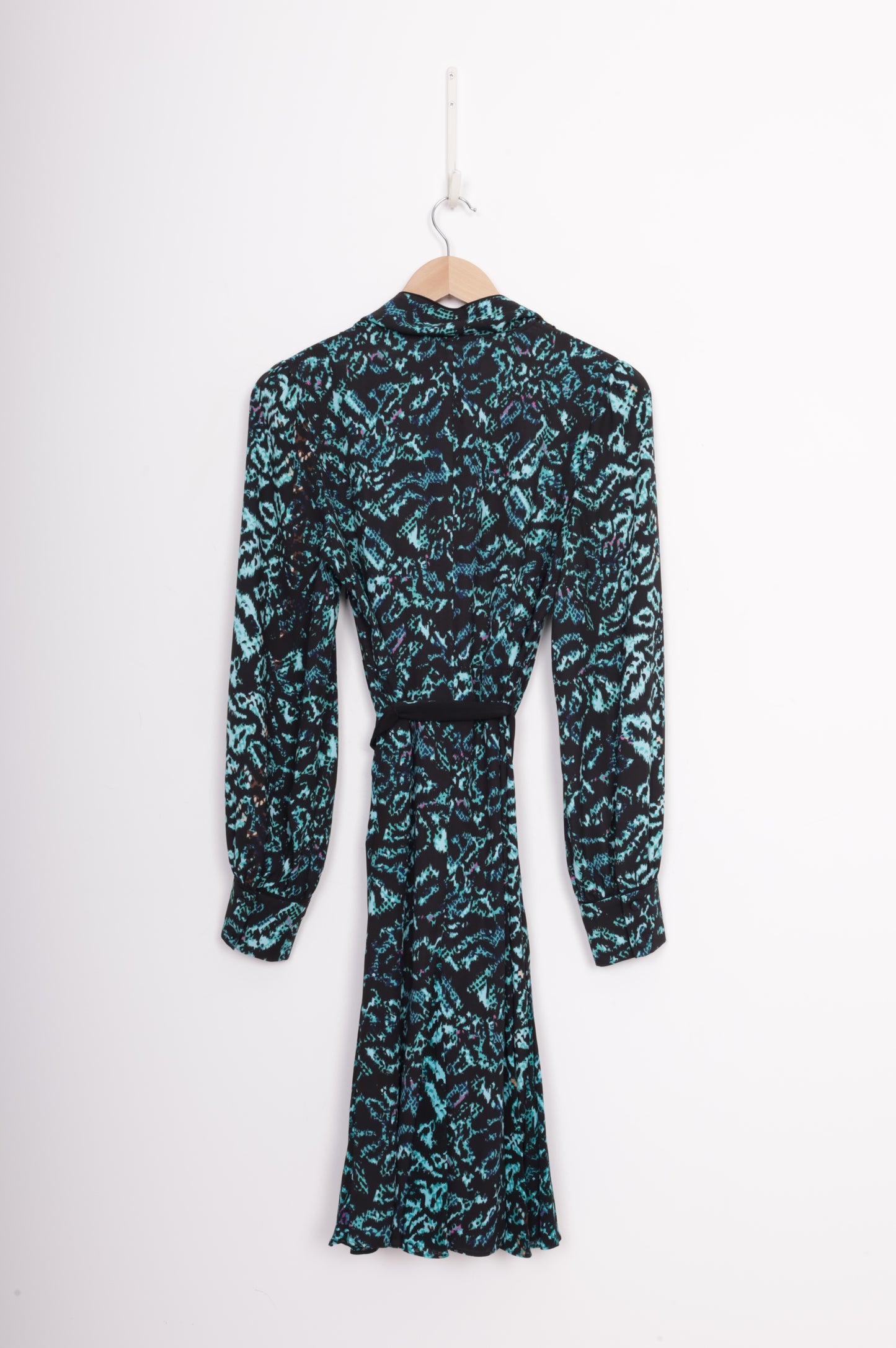 Diane von Furstenberg Womens Black Dress Size 8
