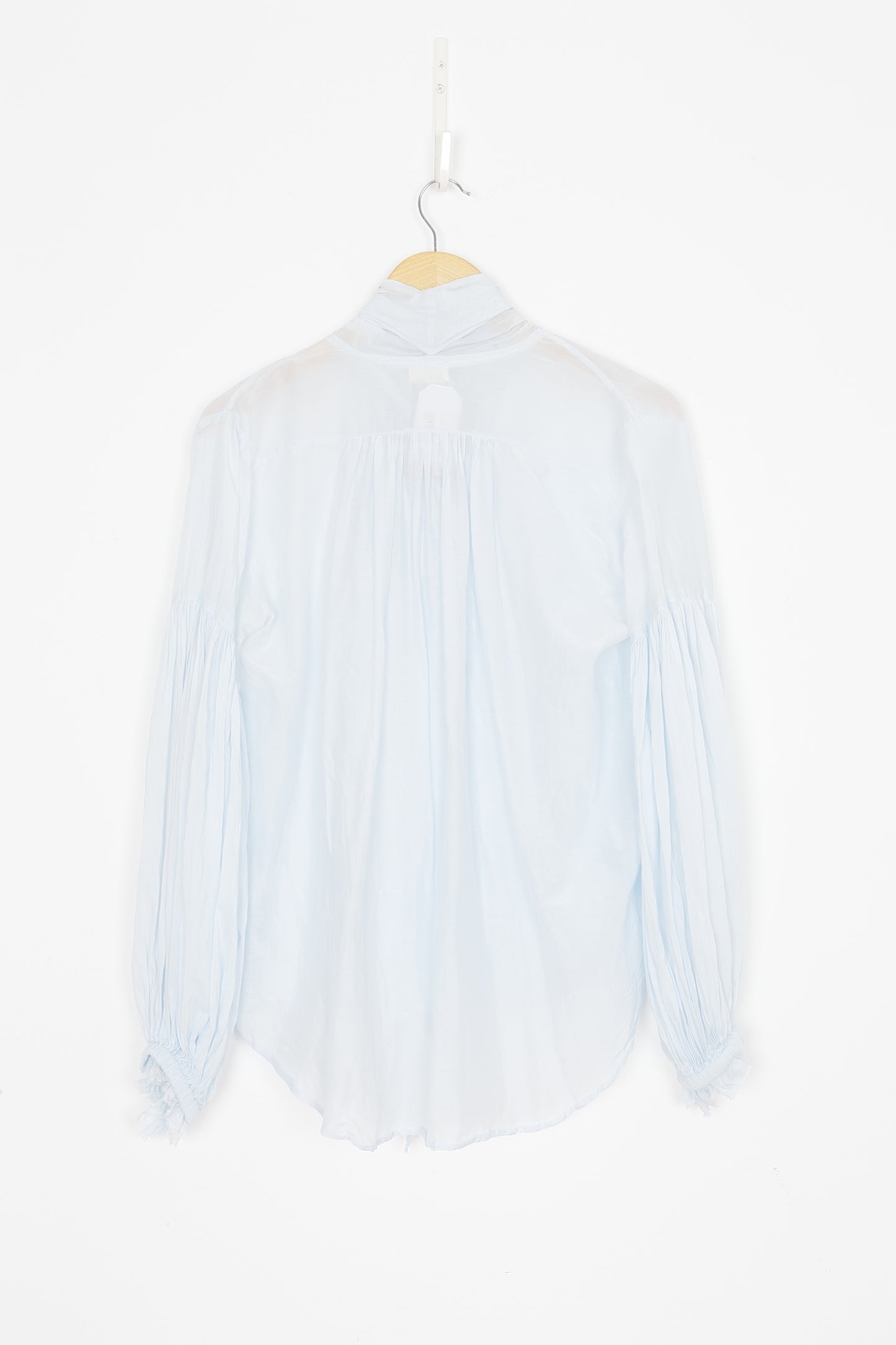 Mahsa Womens Blue Blouse Size XS