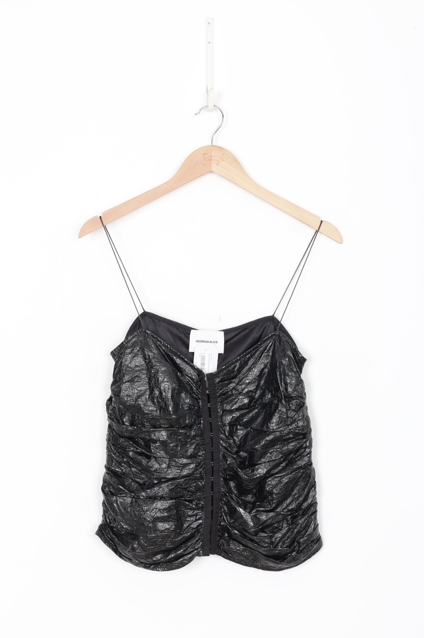 Georgia Alice Womens Black Top Size 10