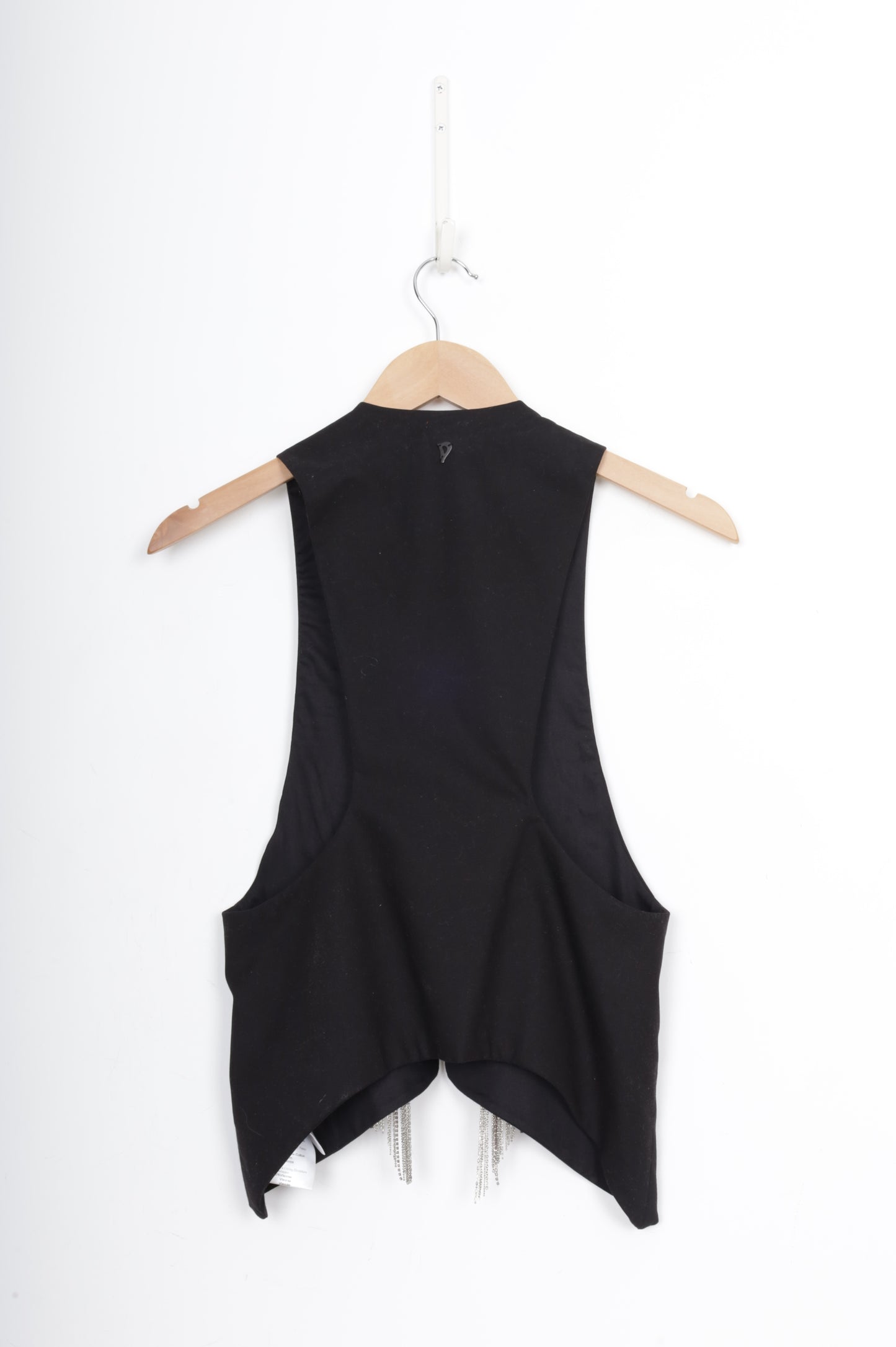 Dondup Womens Black Vest Size 44