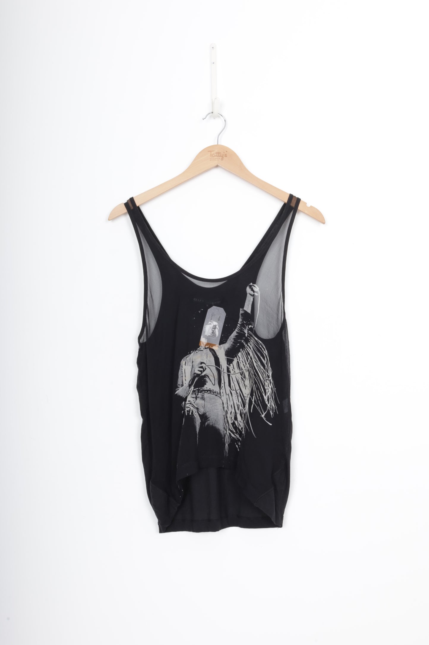BUI de Barbara Bui Womens Black Singlet Size S