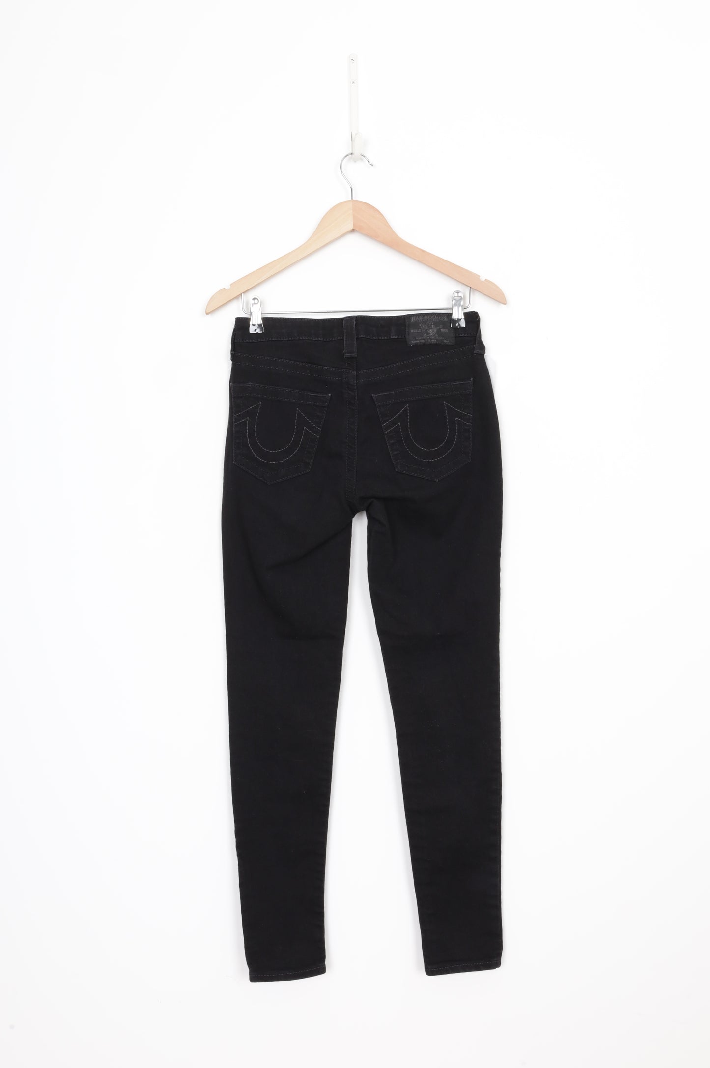 True Religion Womens Black Jeans Size W 27